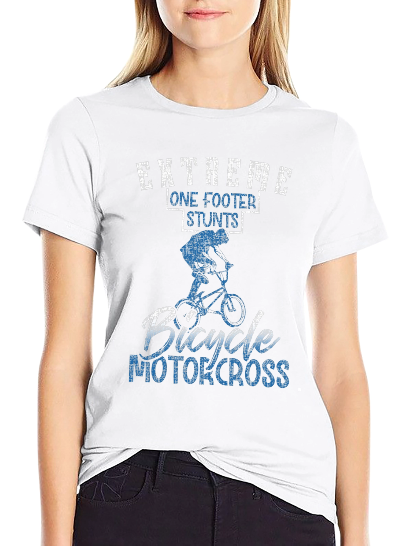 Extreme Bicycle Motocross Stunts T-Shirt