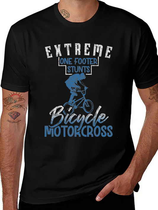 Extreme Bicycle Motocross Stunts T-Shirt