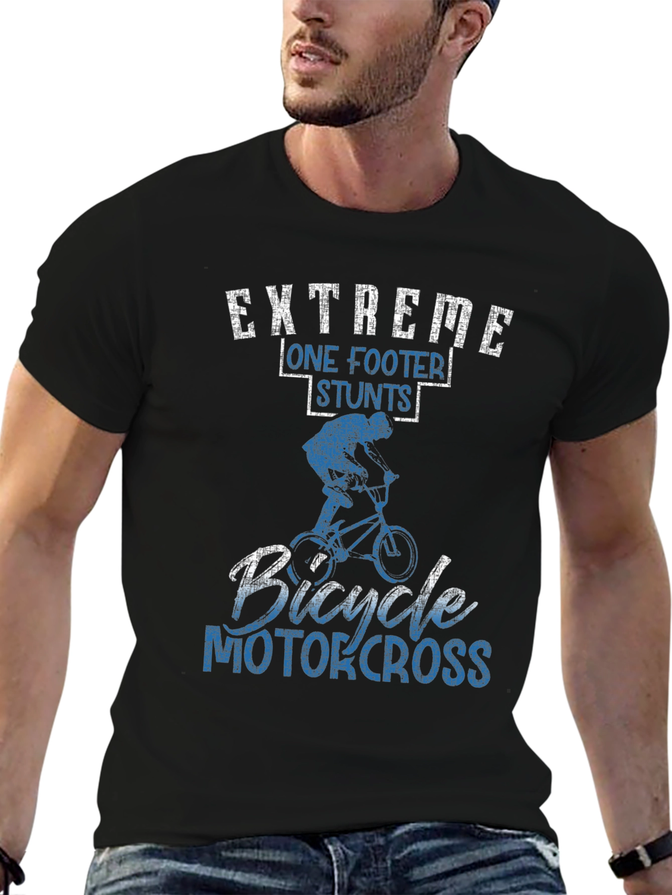 Extreme Bicycle Motocross Stunts T-Shirt