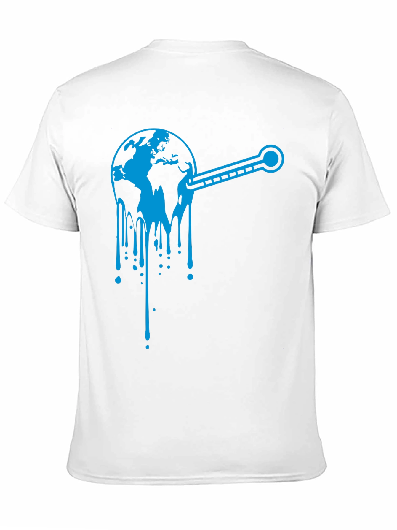 Climate Change Awareness Graphic T-Shirt - Black