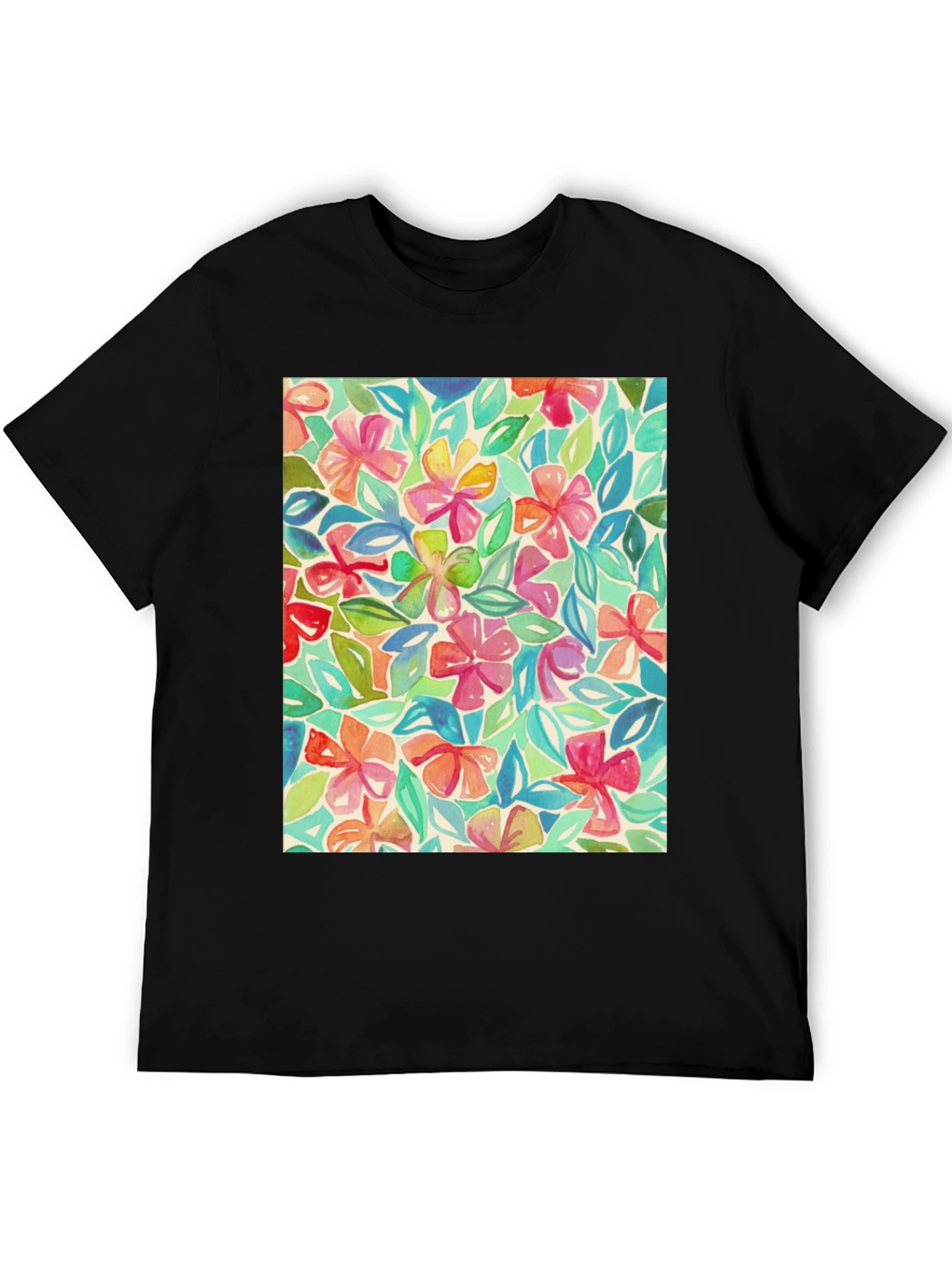 Floral Watercolor T-Shirt