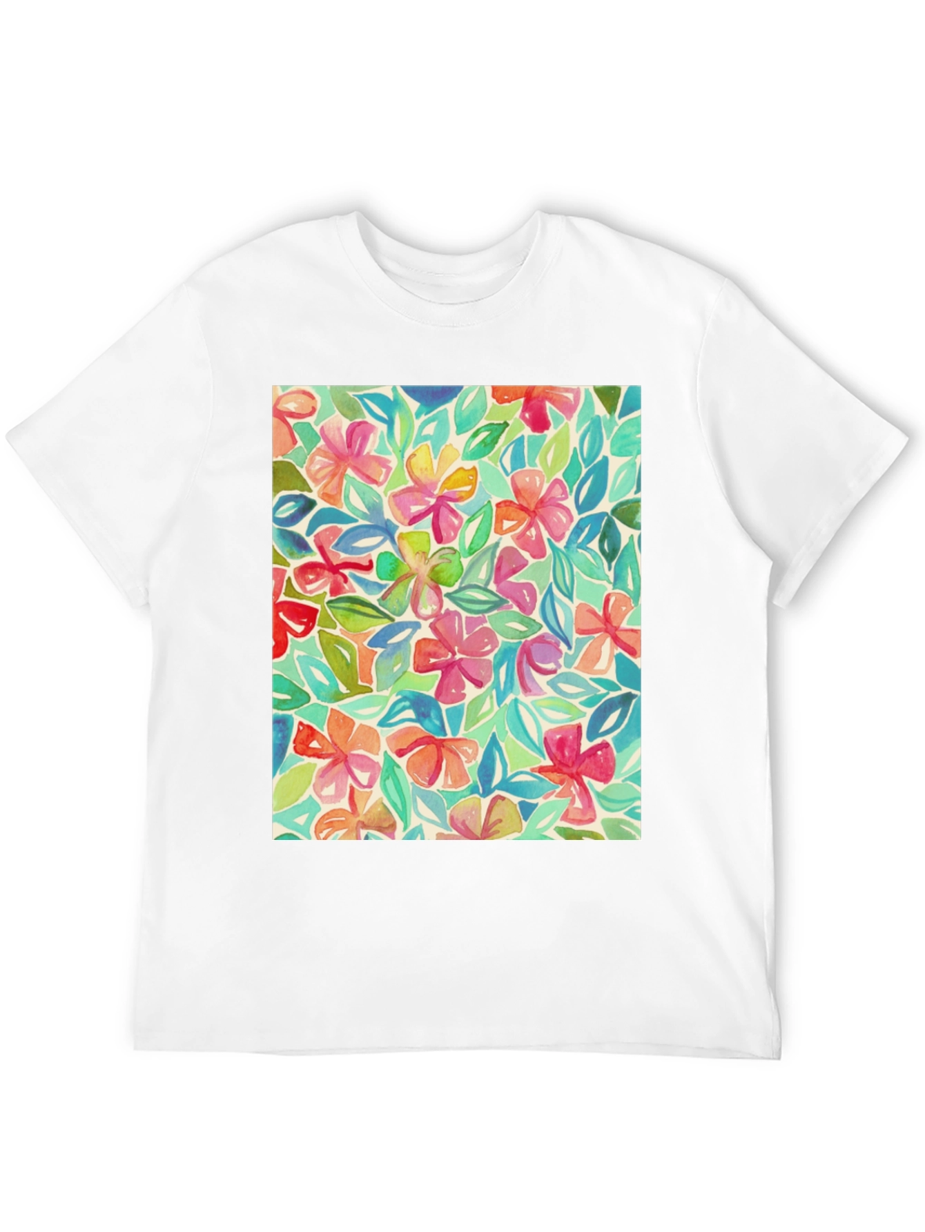 Floral Watercolor T-Shirt