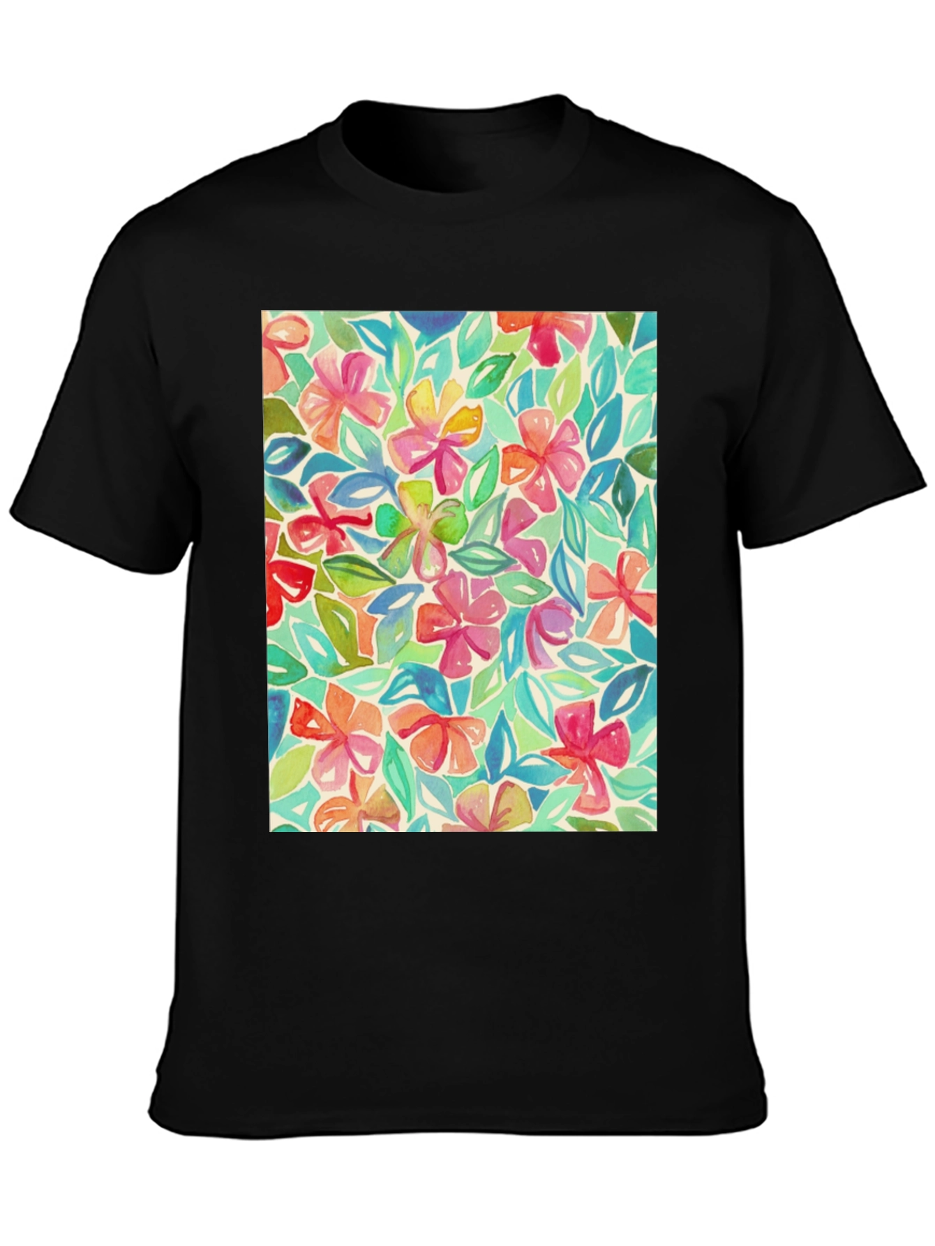 Floral Watercolor T-Shirt