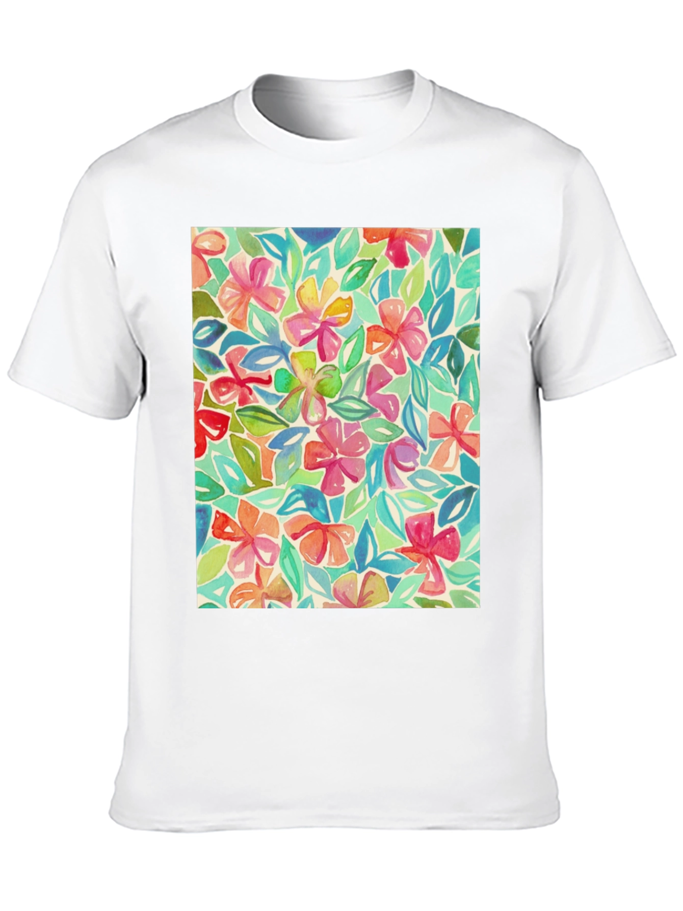 Floral Watercolor T-Shirt