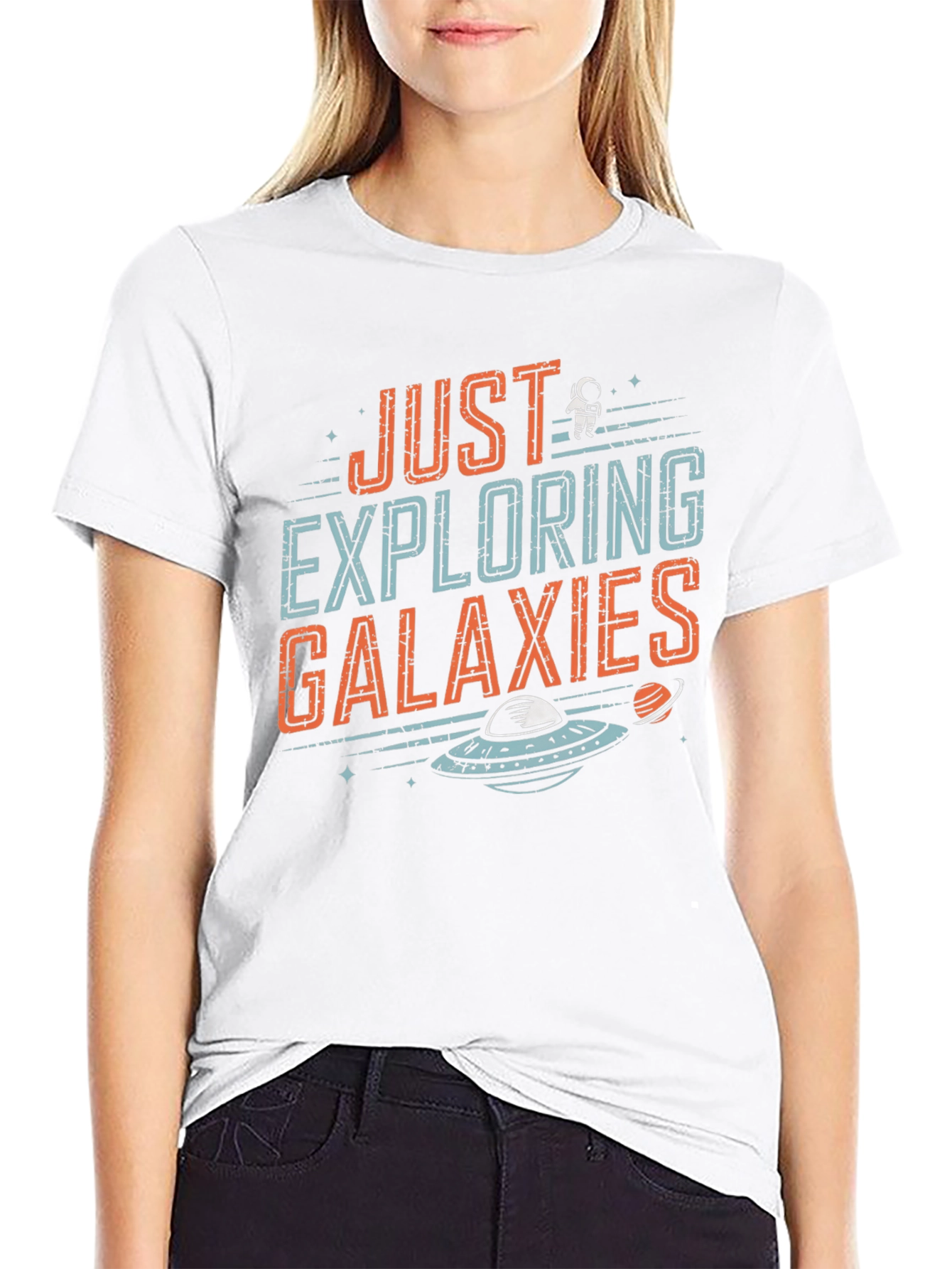 Just Exploring Galaxies Graphic T-Shirt