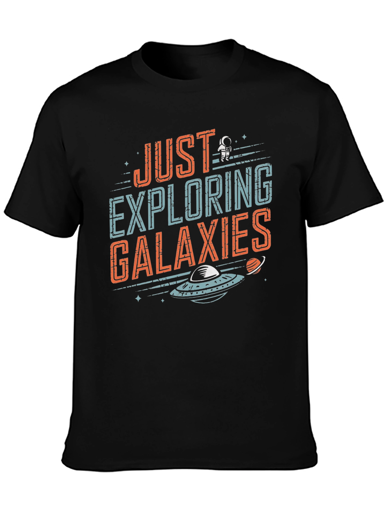 Just Exploring Galaxies Graphic T-Shirt