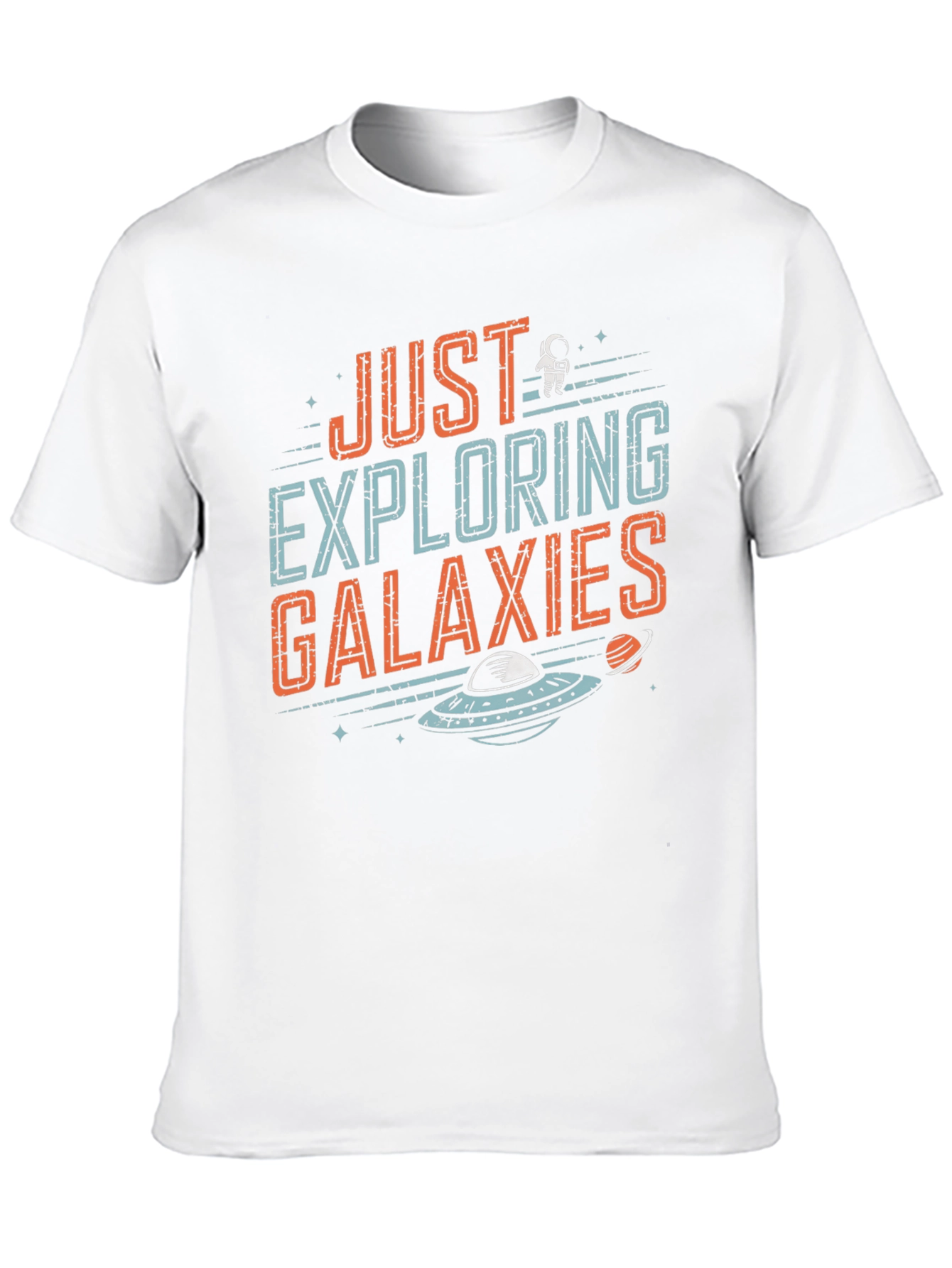 Just Exploring Galaxies Graphic T-Shirt