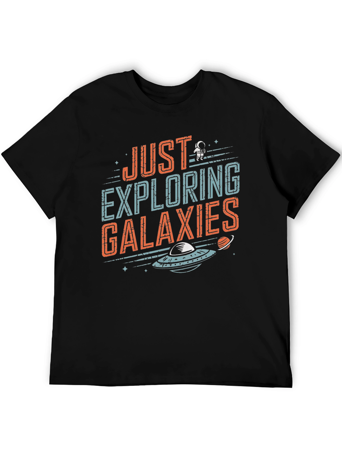 Just Exploring Galaxies Graphic T-Shirt