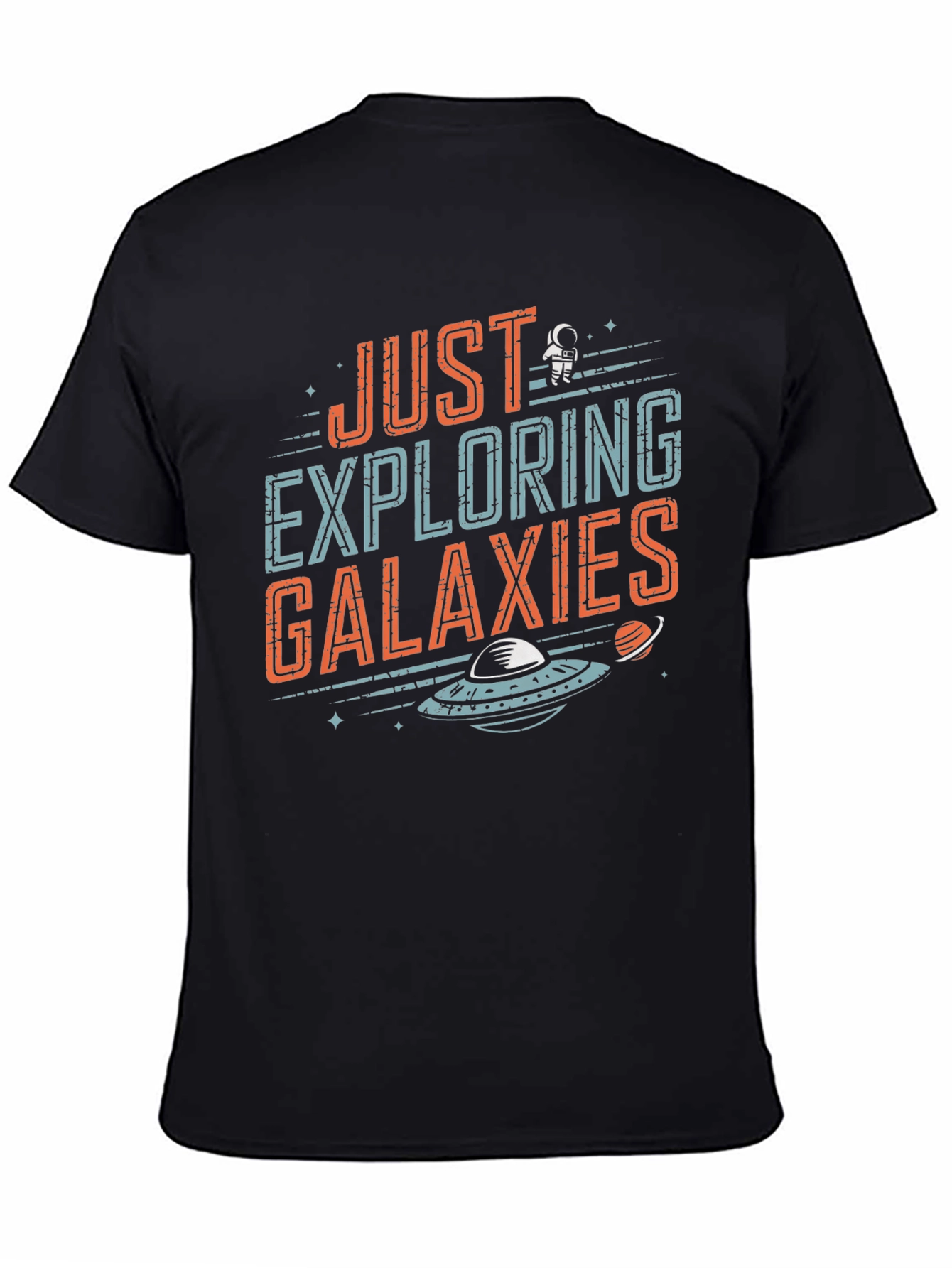 Just Exploring Galaxies Graphic T-Shirt