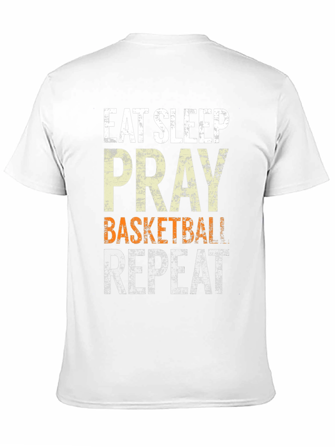 Eat Sleep Pray Basketball Repeat Graphic Tee