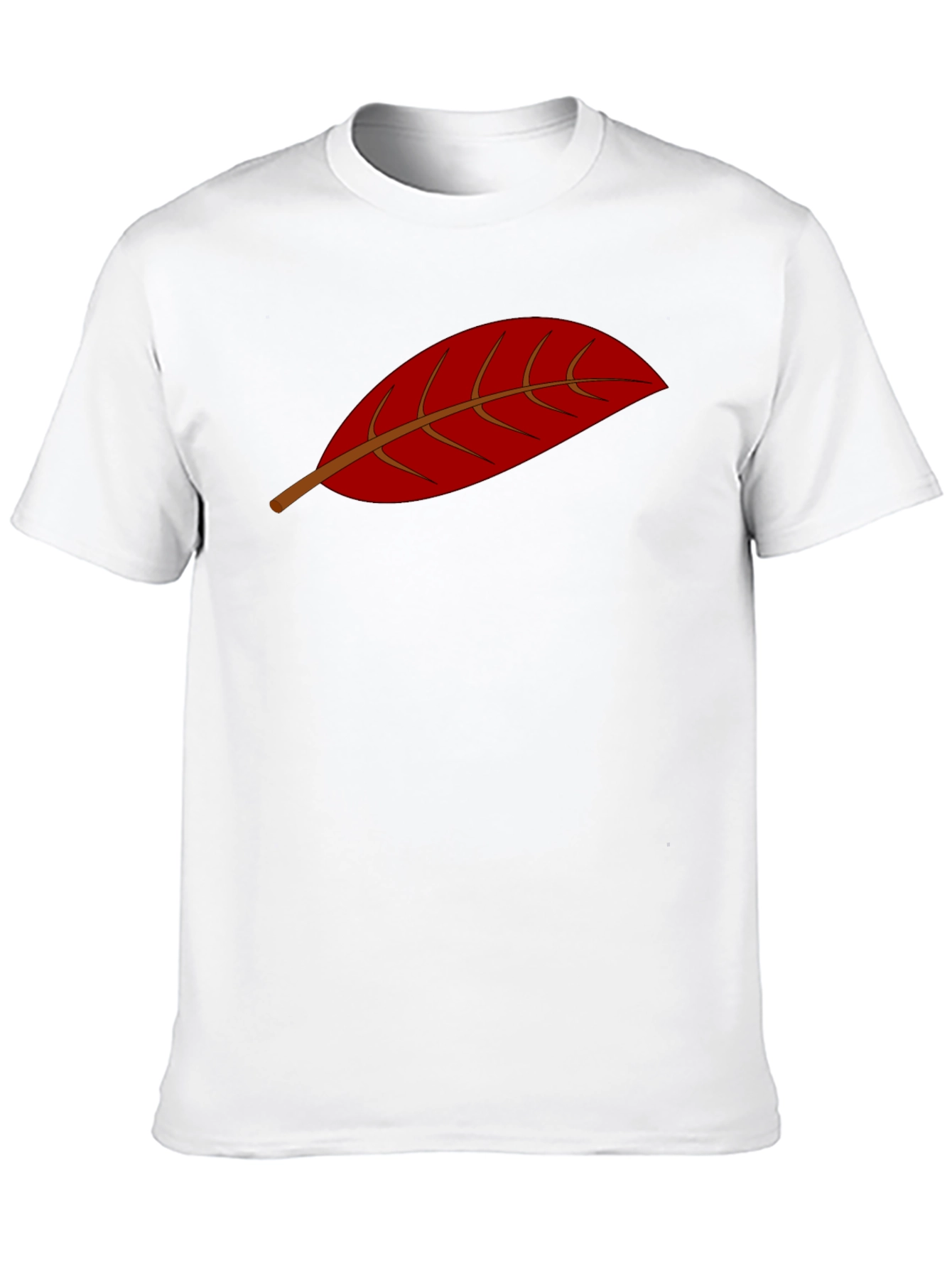 Leaf Graphic Tee - Casual Comfort
