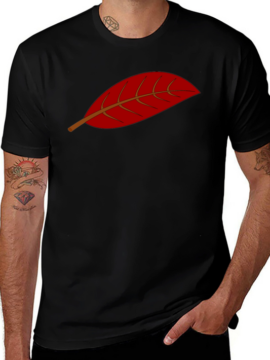 Leaf Graphic Tee - Casual Comfort
