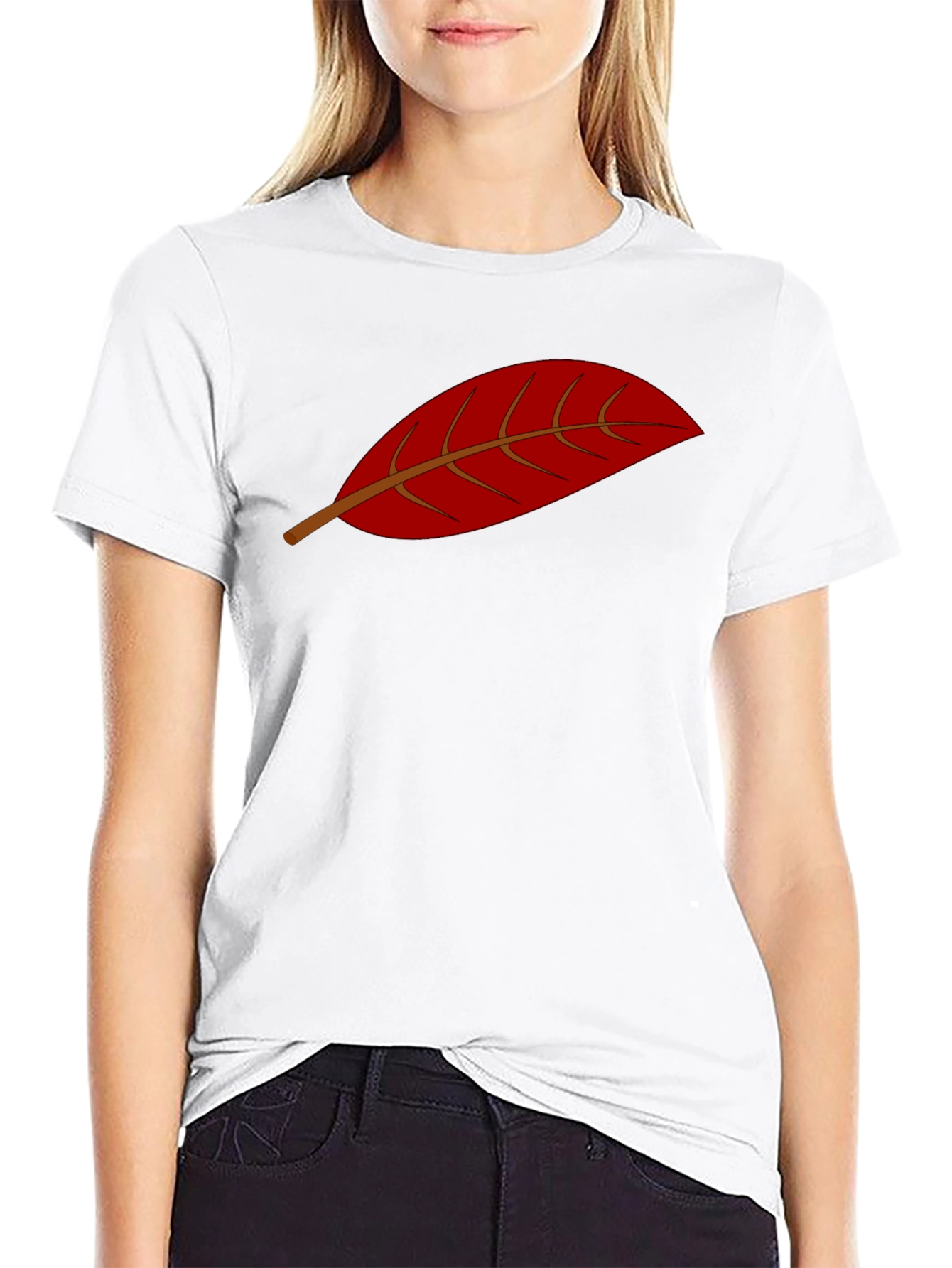 Leaf Graphic Tee - Casual Comfort