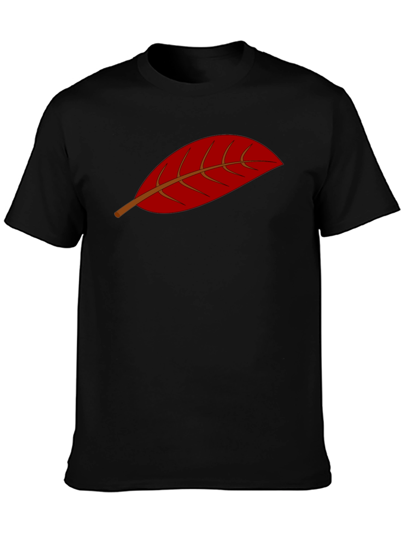 Leaf Graphic Tee - Casual Comfort