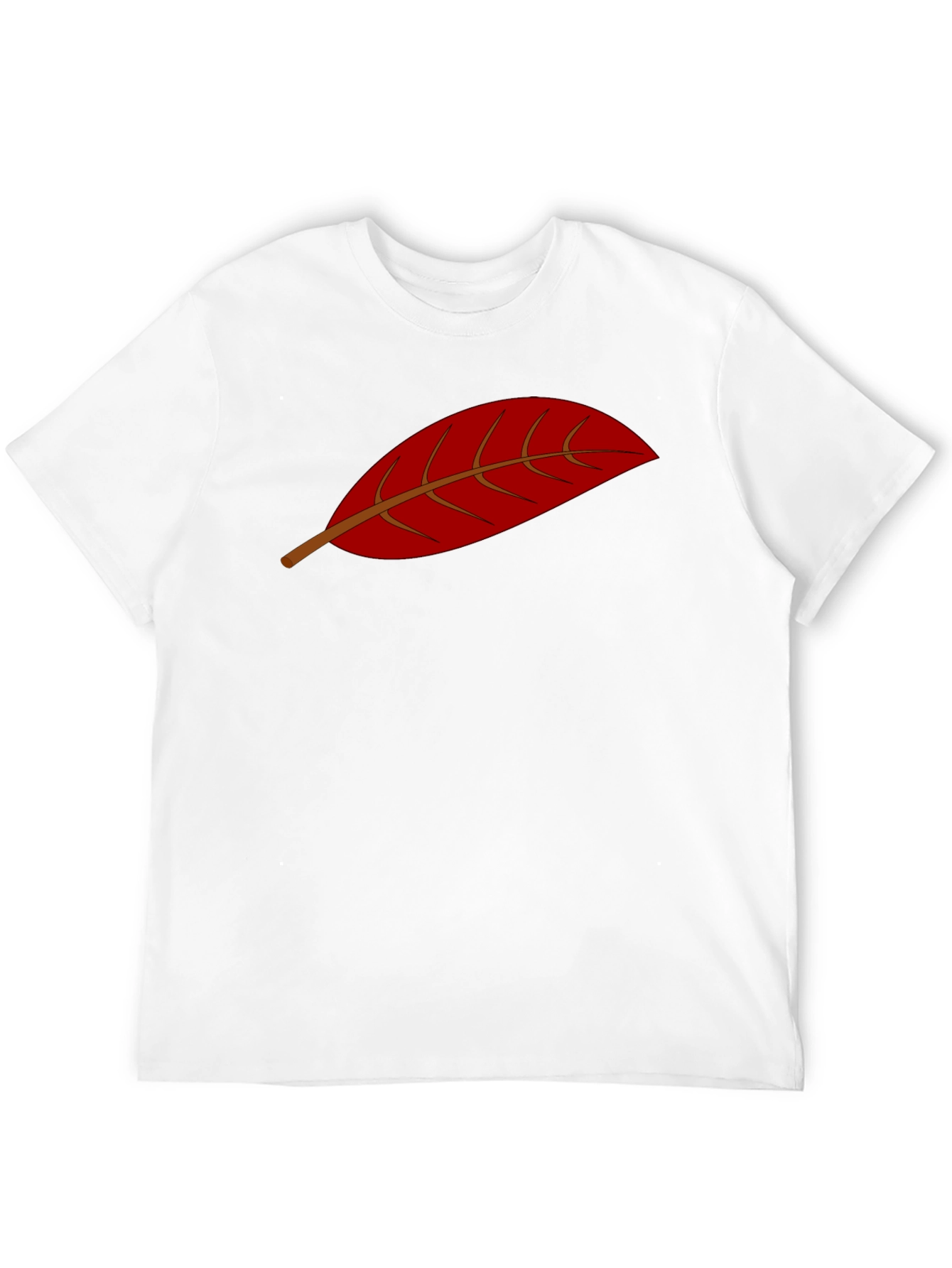 Leaf Graphic Tee - Casual Comfort