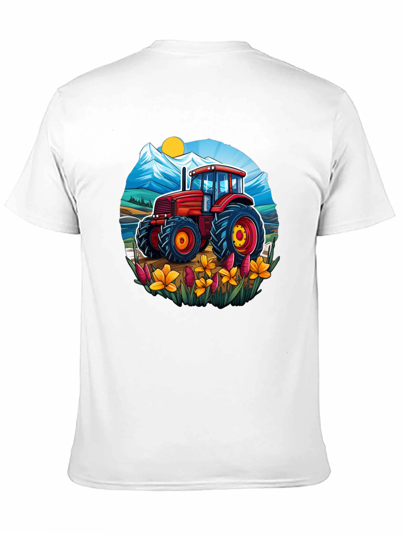 Tractor Graphic T-Shirt - Farm Life Tee
