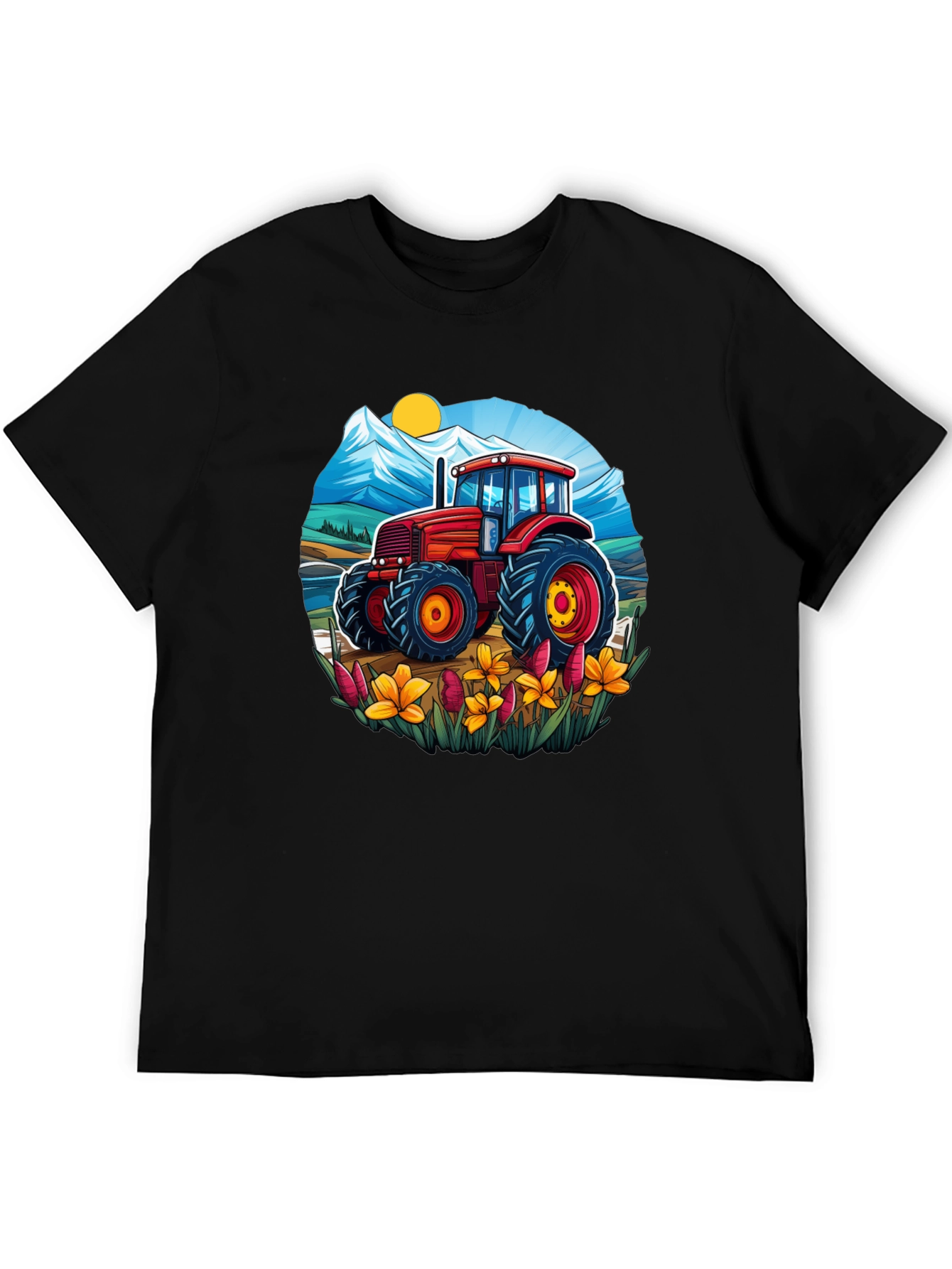 Tractor Graphic T-Shirt - Farm Life Tee