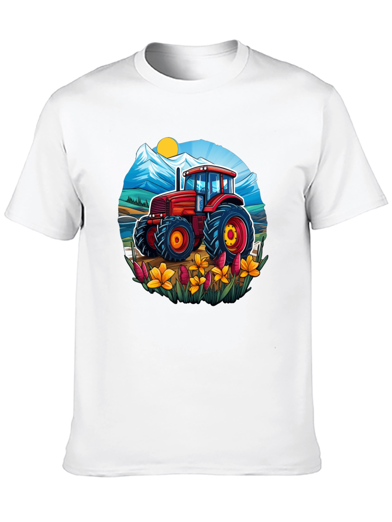 Tractor Graphic T-Shirt - Farm Life Tee