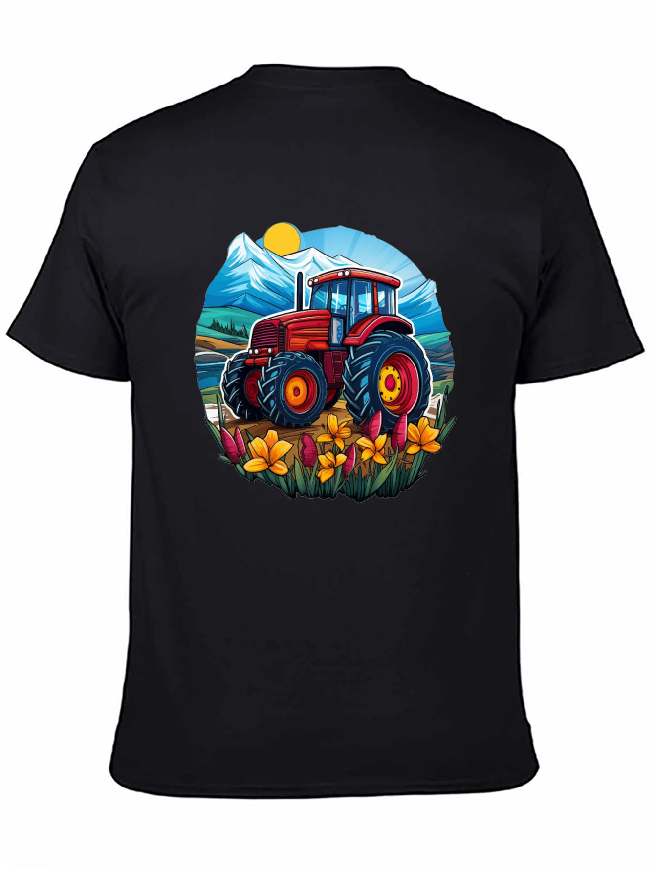 Tractor Graphic T-Shirt - Farm Life Tee