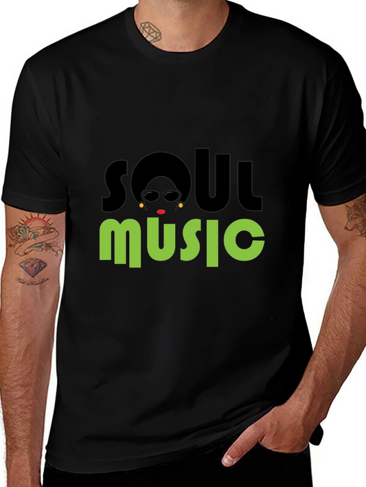 Soul Music Graphic Print T-Shirt