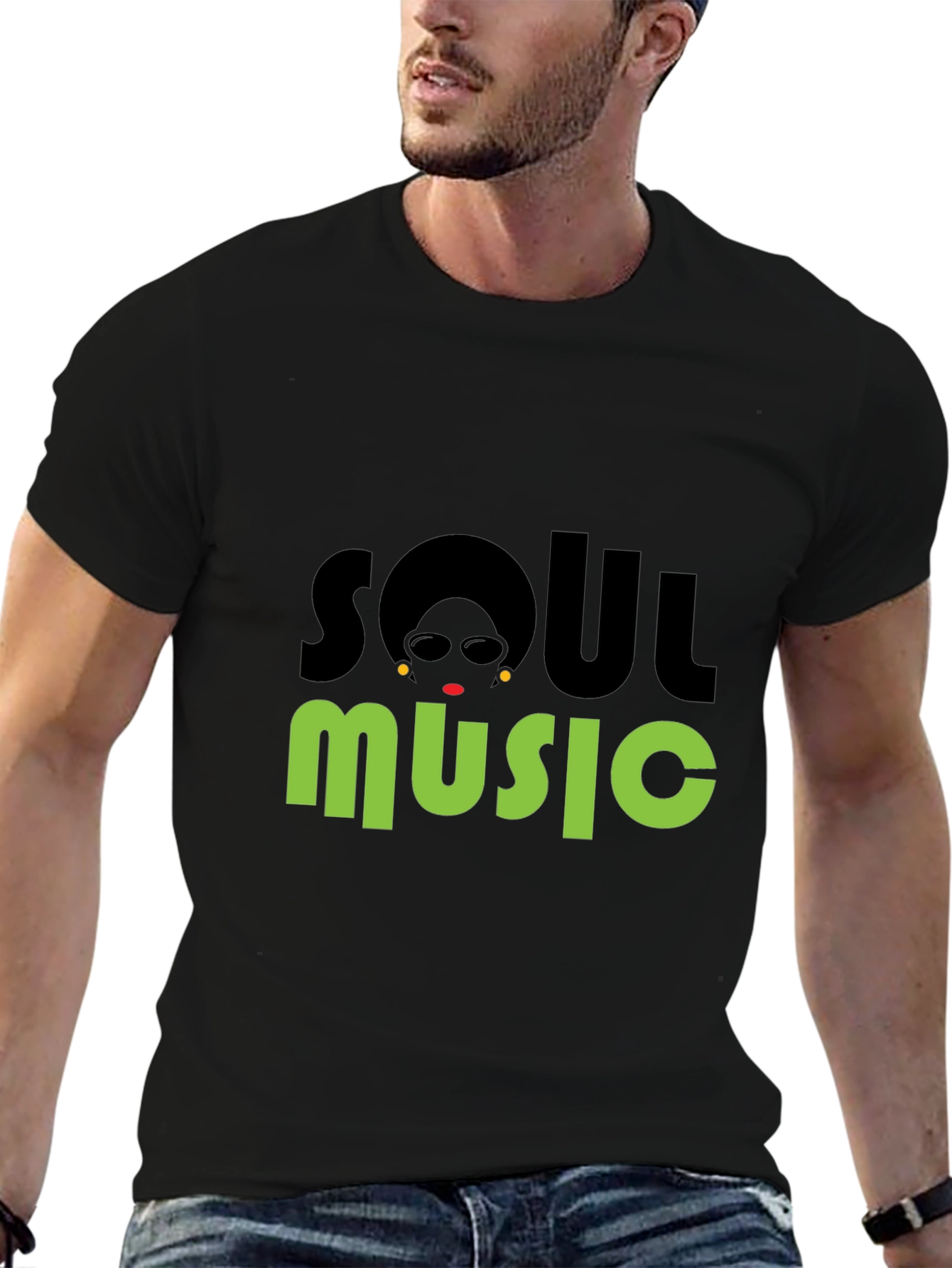 Soul Music Graphic Print T-Shirt