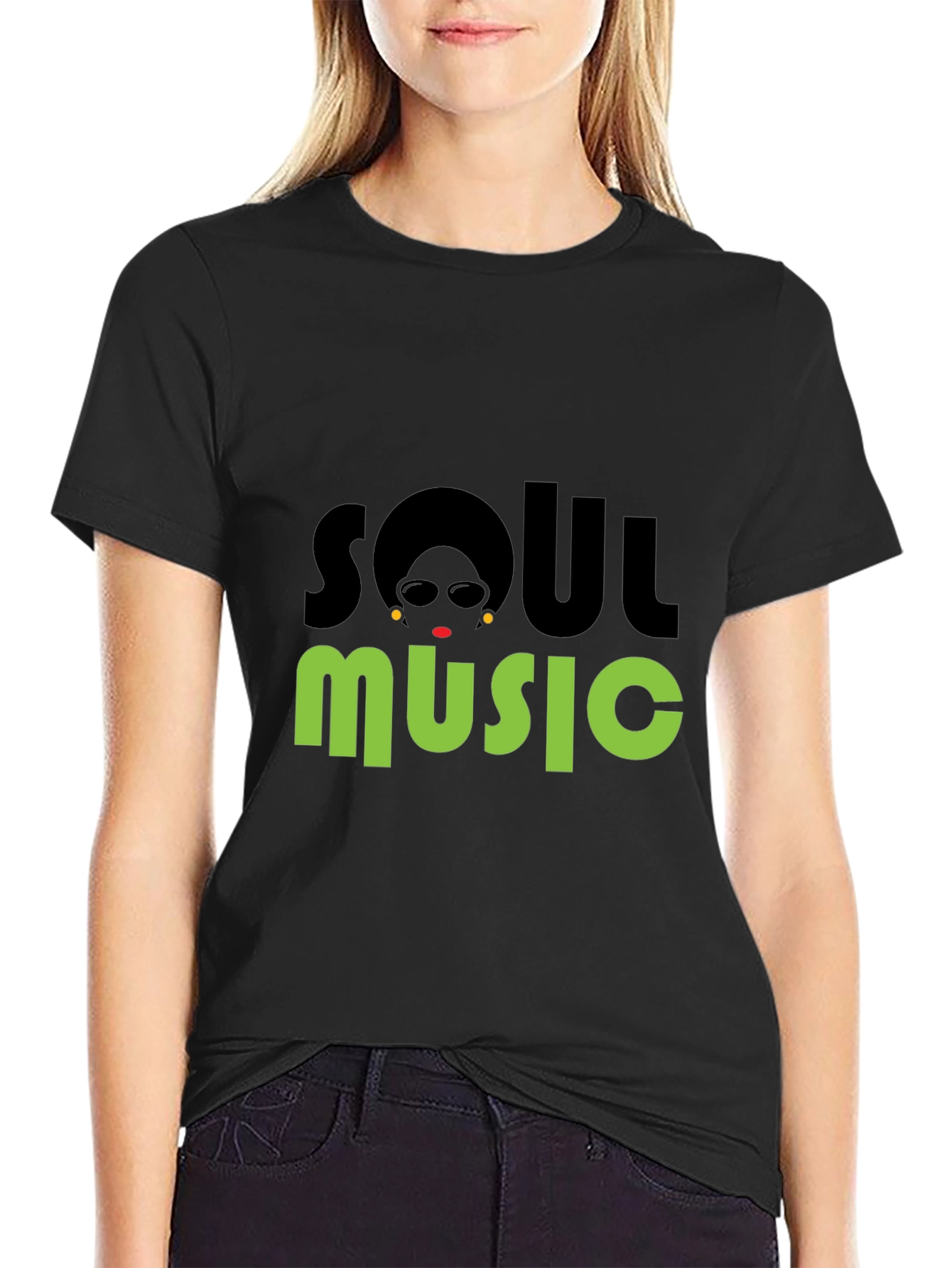 Soul Music Graphic Print T-Shirt