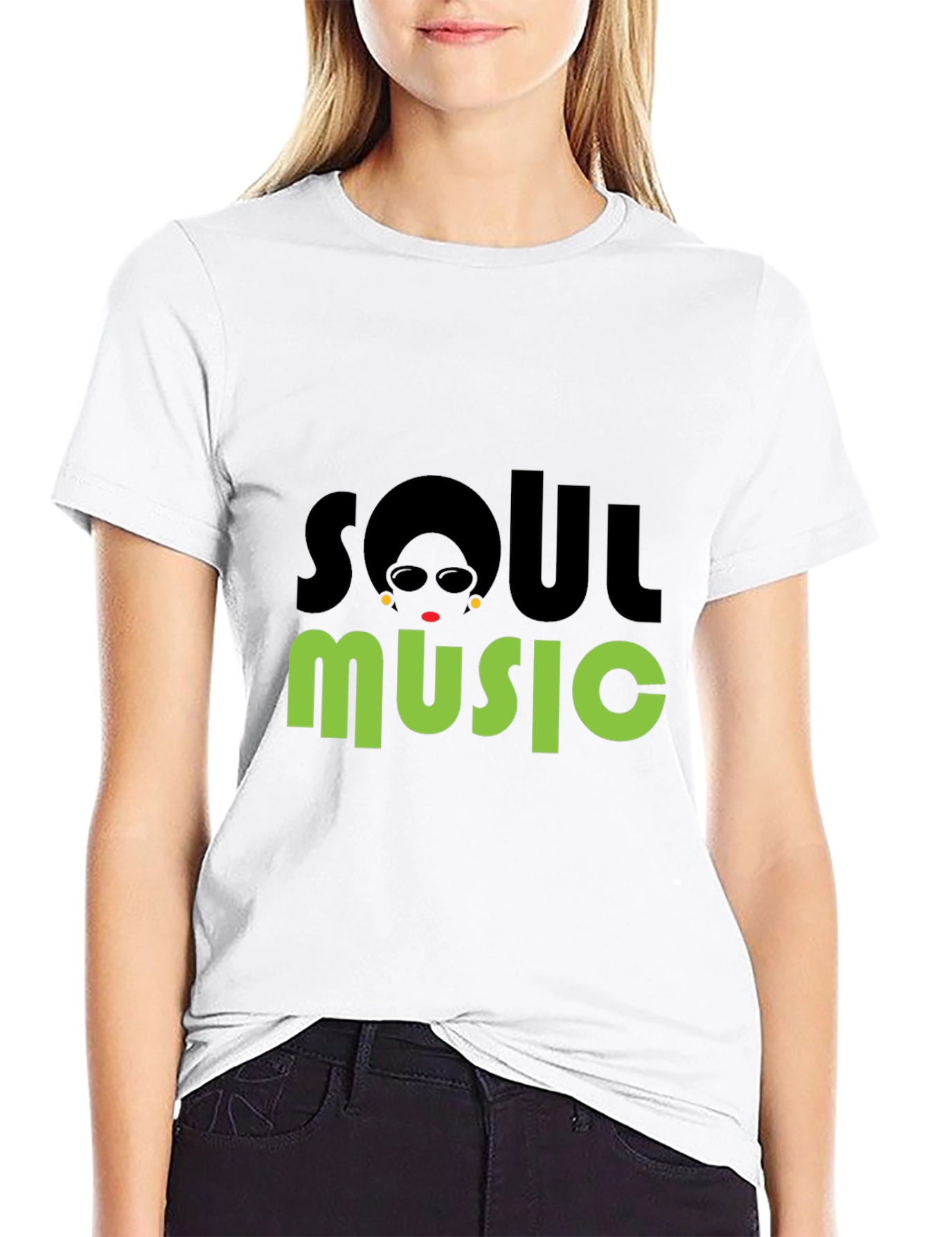 Soul Music Graphic Print T-Shirt