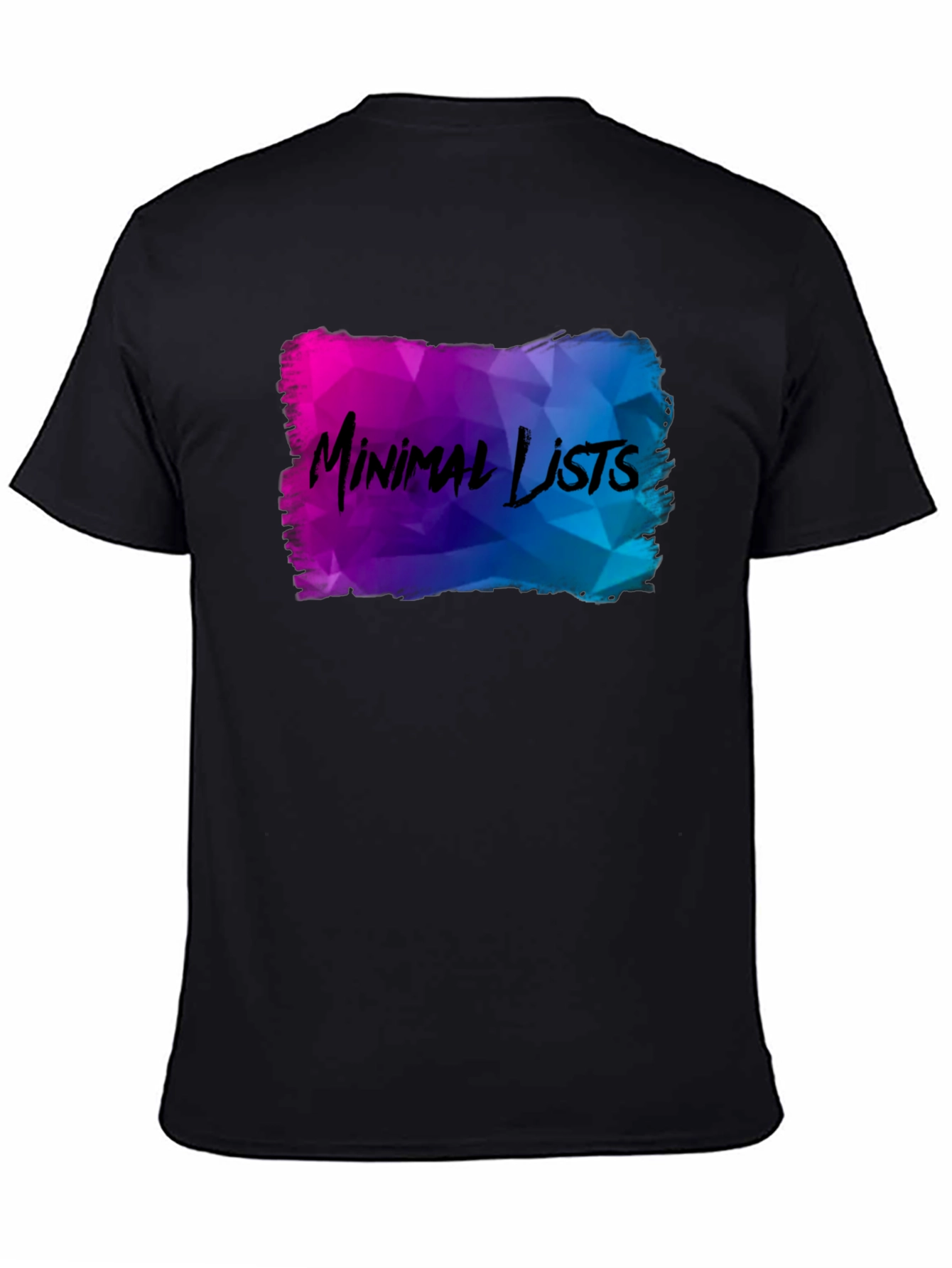 Minimal Lists Graphic T-Shirt - Unique Design