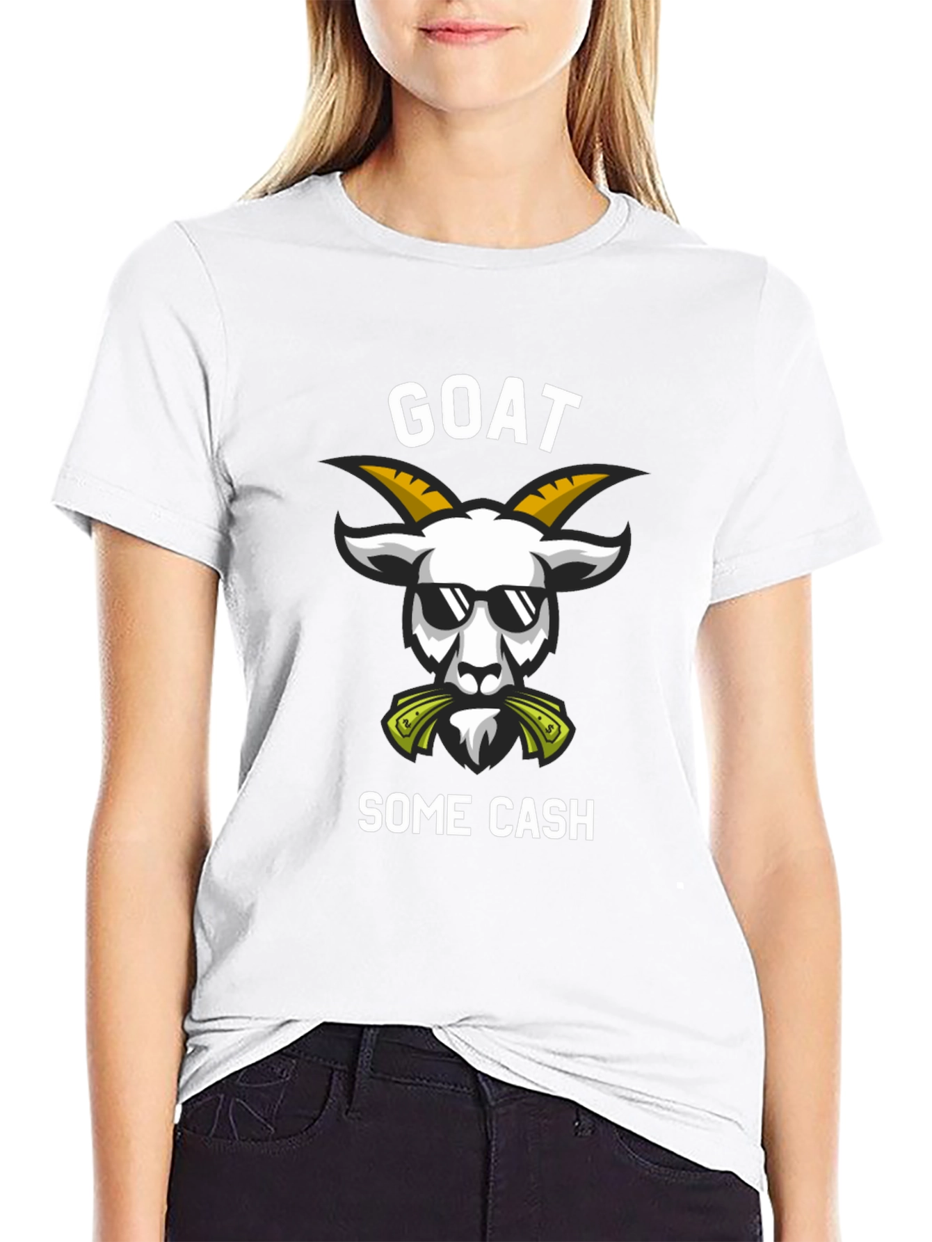 GOAT Some Cash Graphic T-Shirt