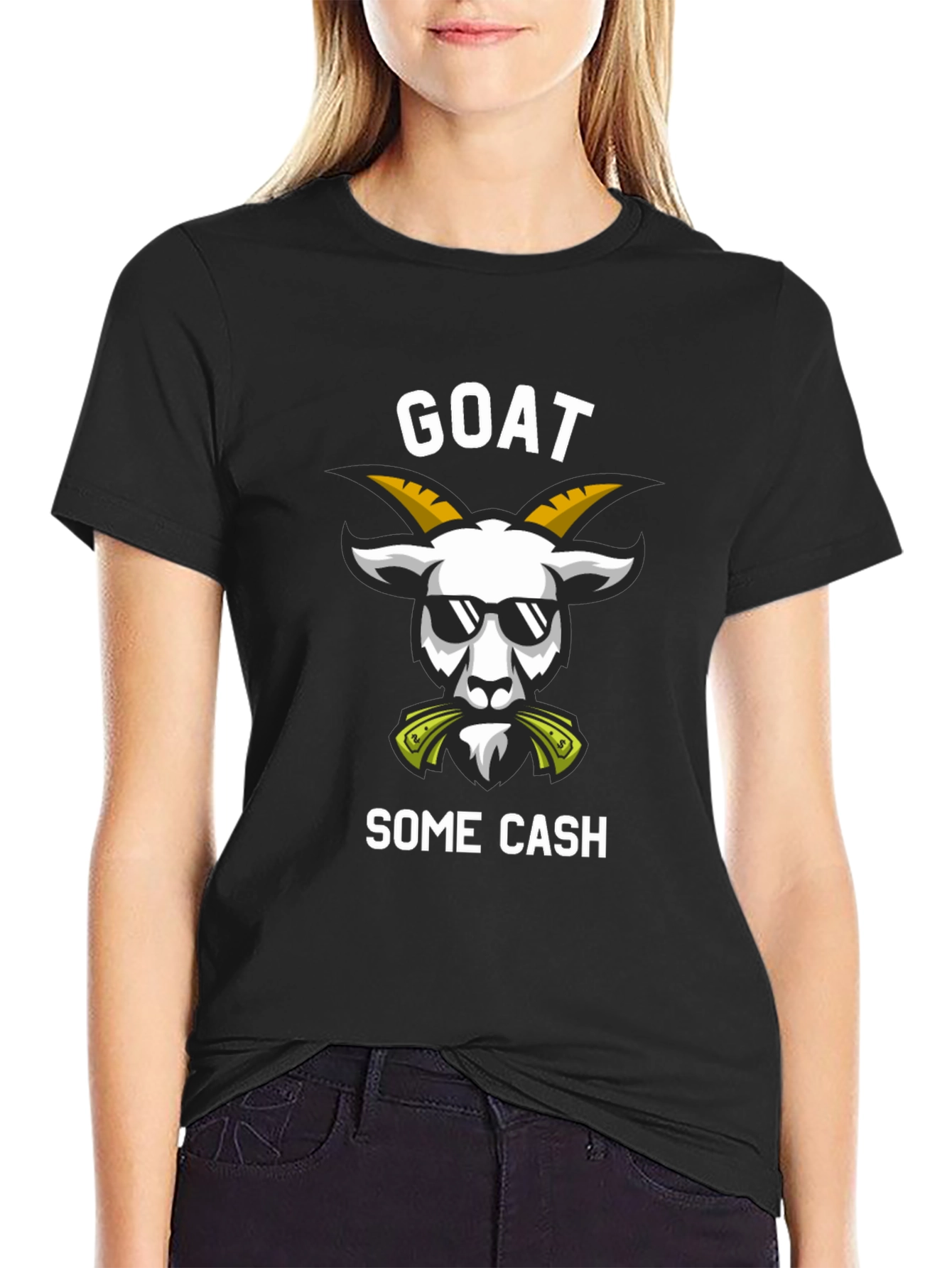GOAT Some Cash Graphic T-Shirt