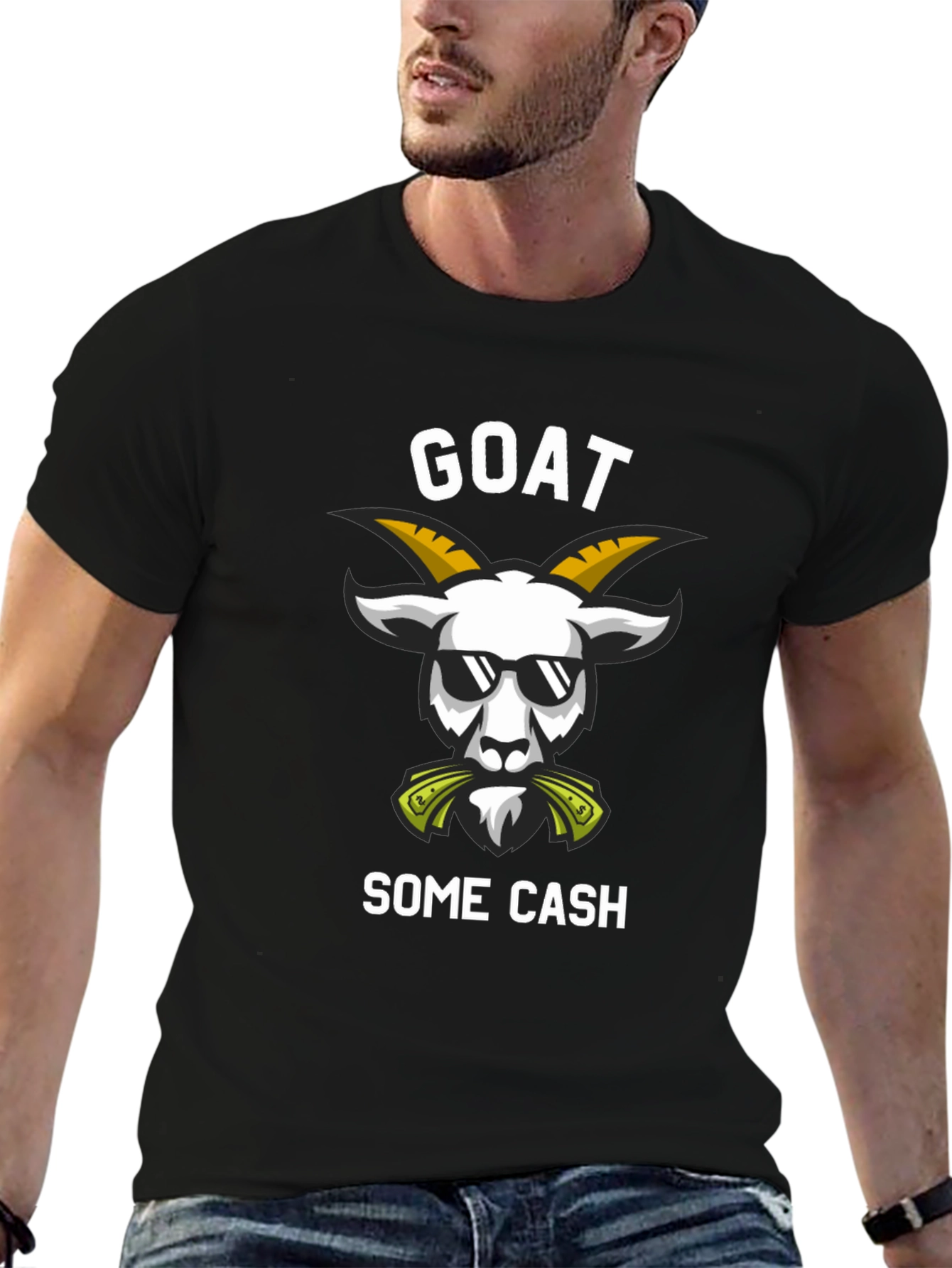GOAT Some Cash Graphic T-Shirt