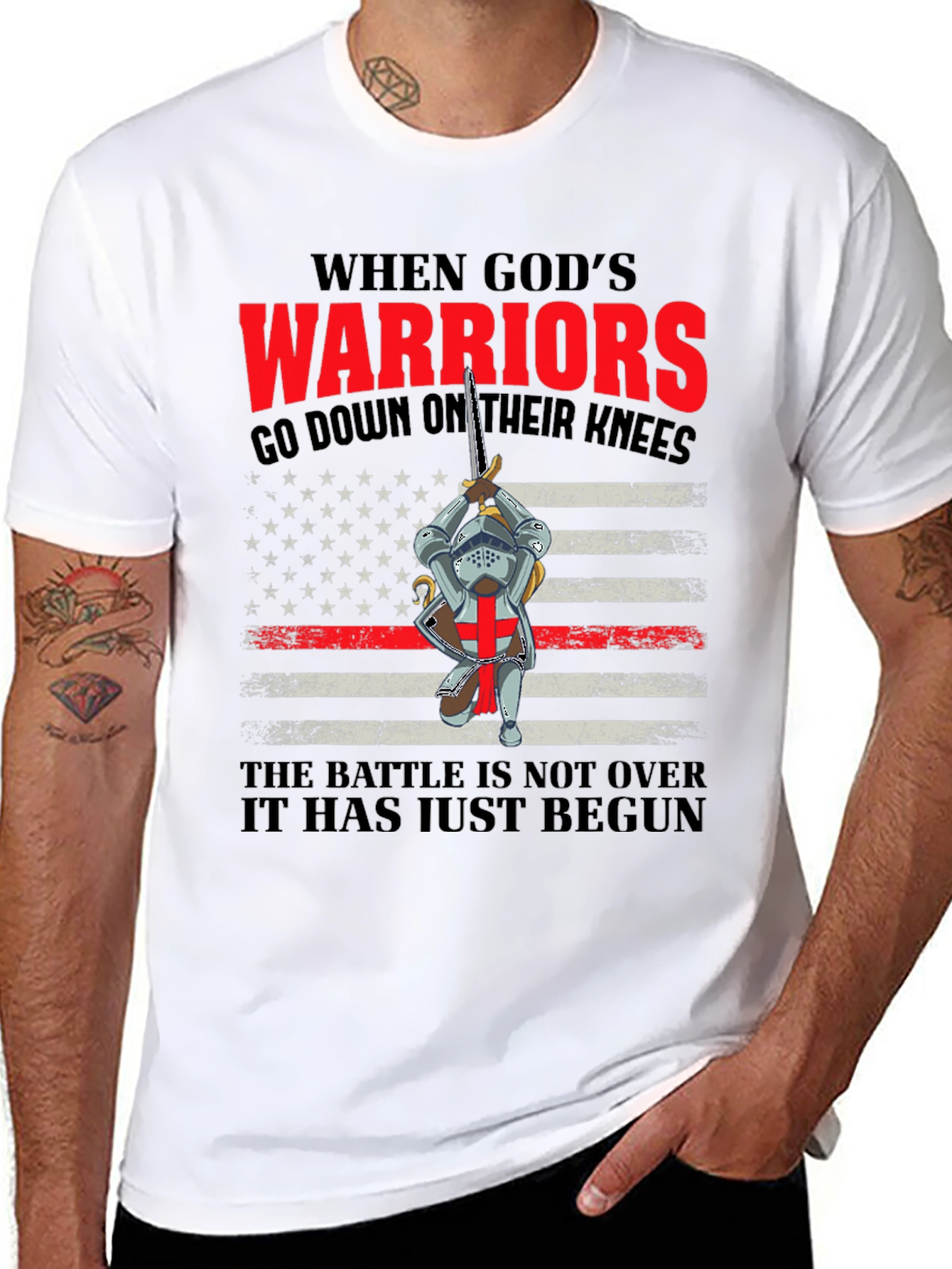 Gods Warriors Knight T-Shirt