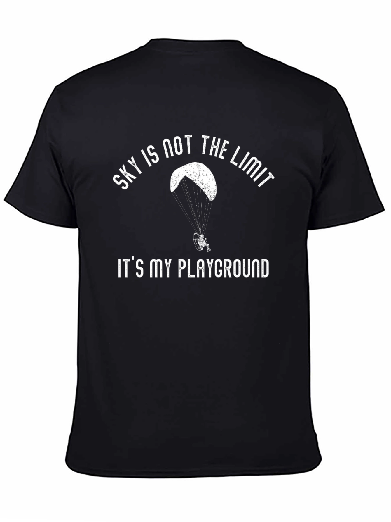 Sky Is Not The Limit Paragliding T-Shirt