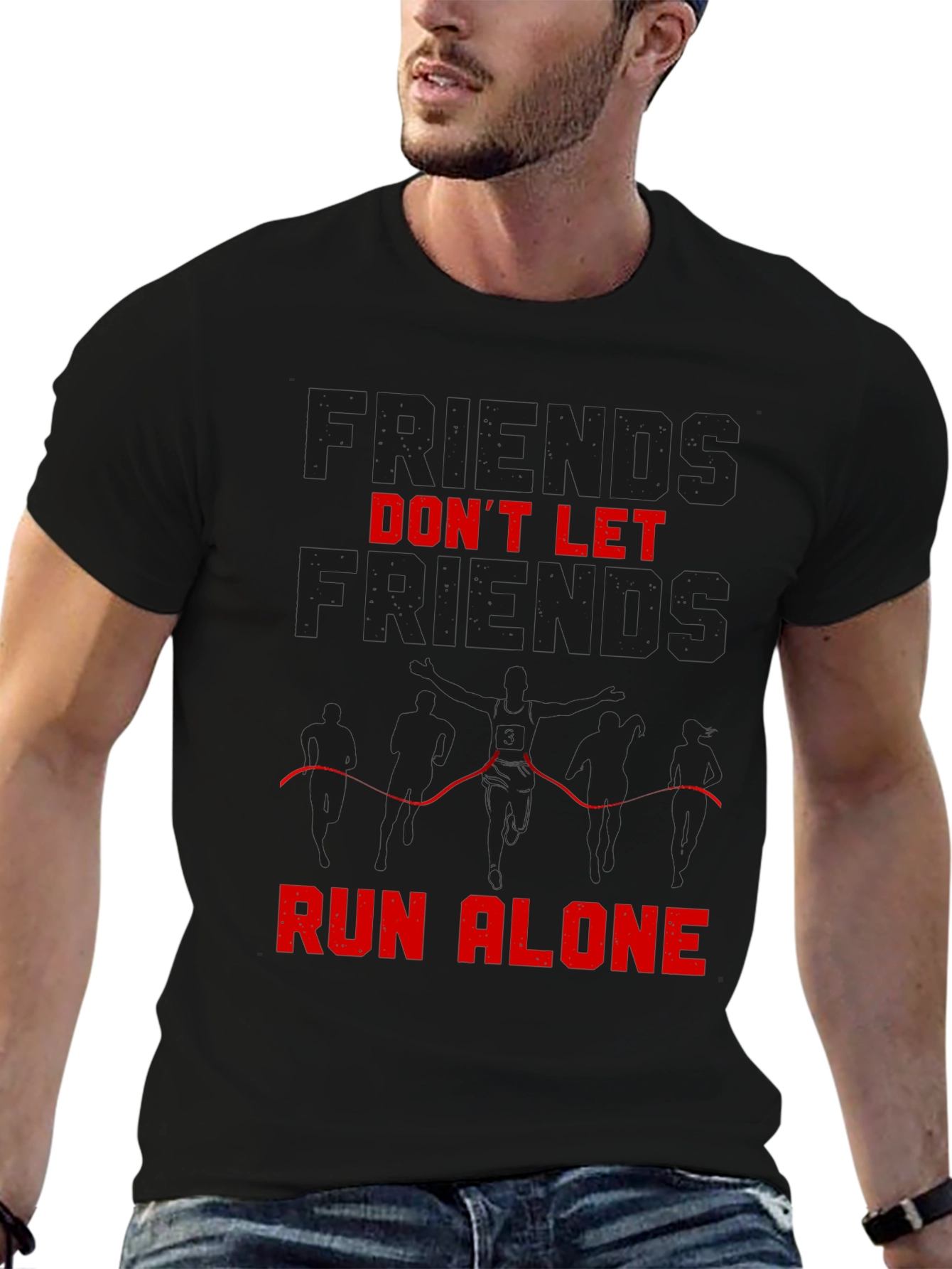 Friends Dont Let Friends Run Alone T-Shirt