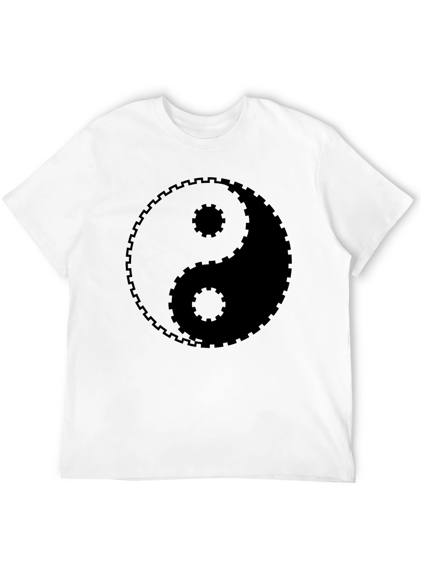 Yin Yang Gear T-Shirt - Balance & Harmony