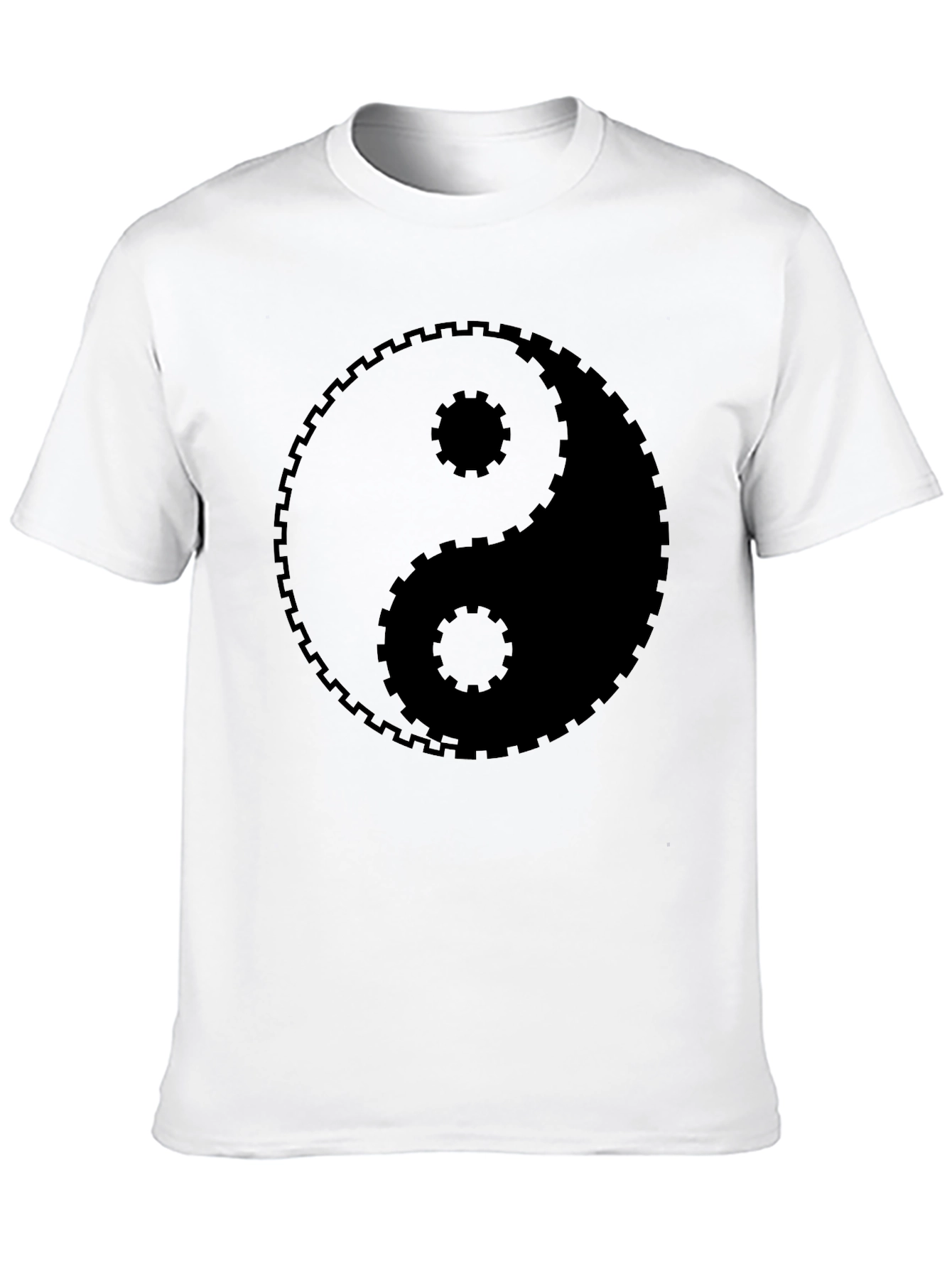 Yin Yang Gear T-Shirt - Balance & Harmony