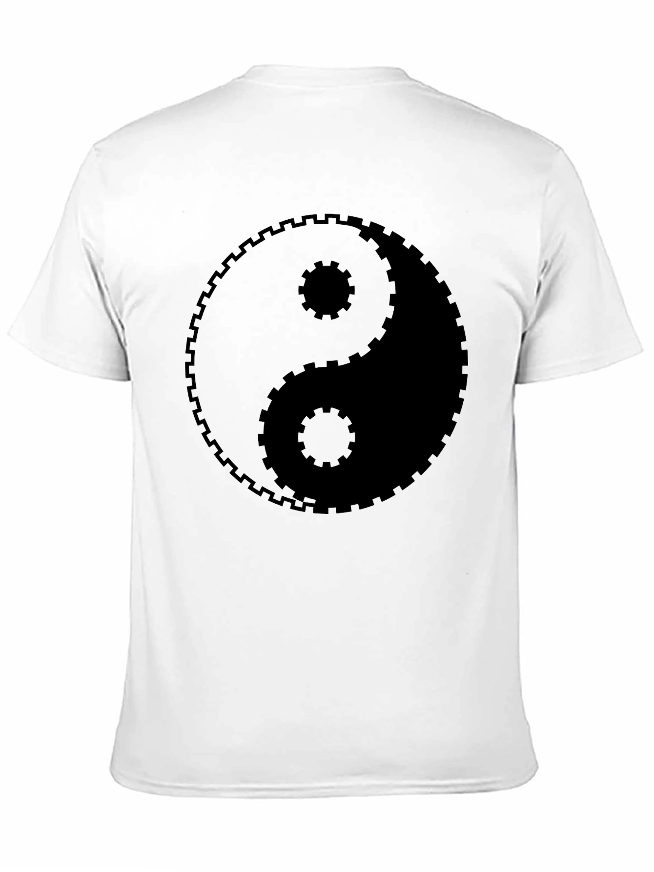 Yin Yang Gear T-Shirt - Balance & Harmony