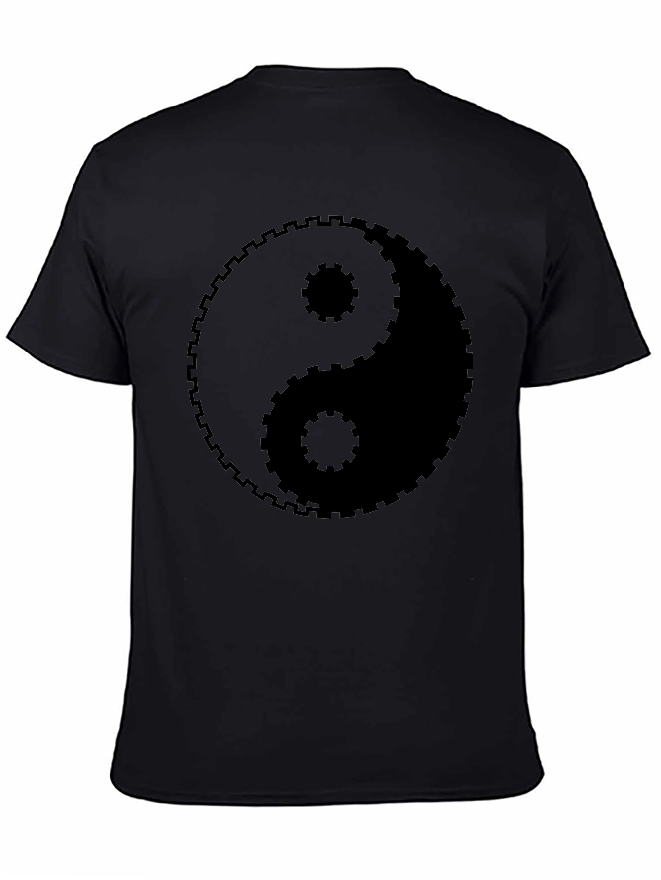 Yin Yang Gear T-Shirt - Balance & Harmony