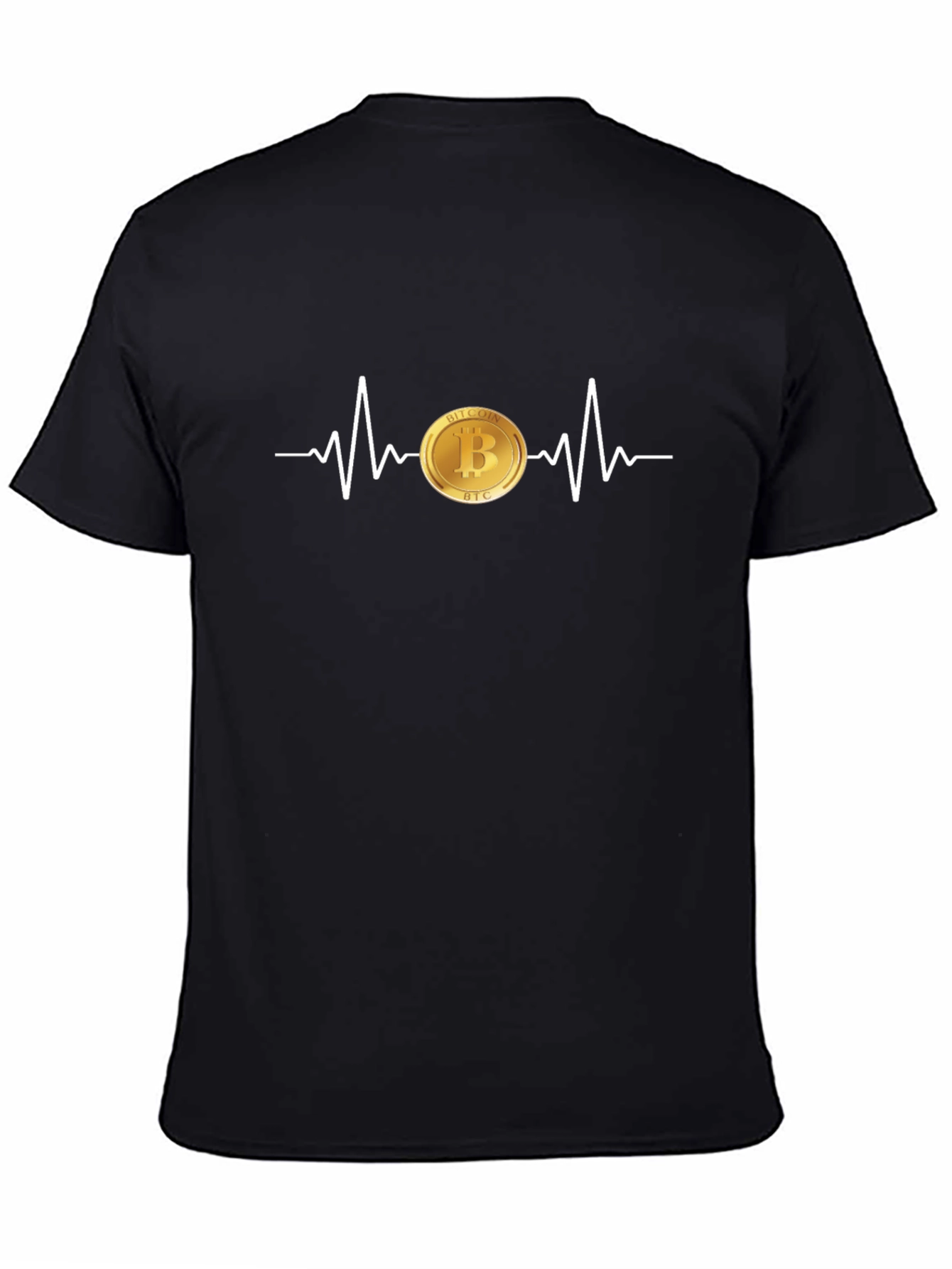 Bitcoin Heartbeat T-Shirt Crypto Tee