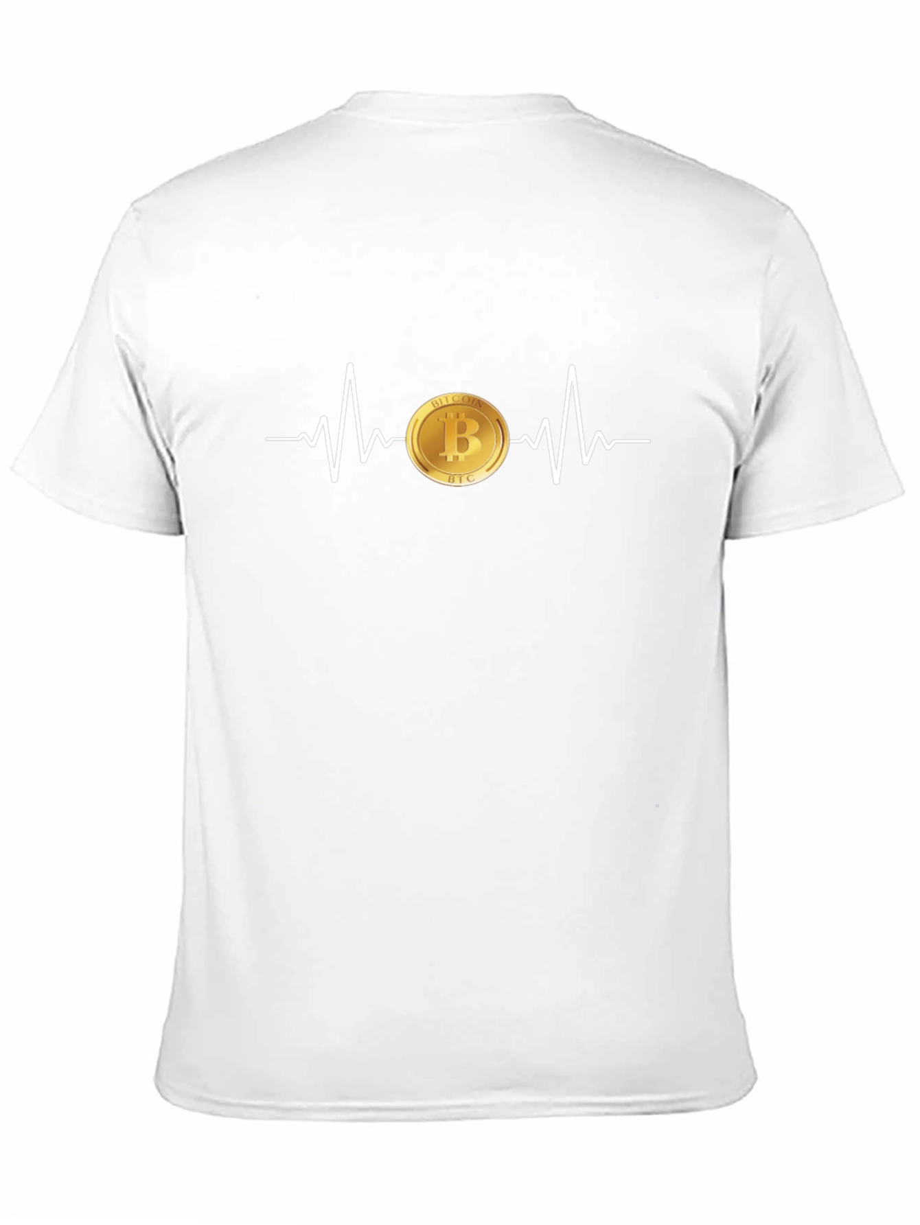 Bitcoin Heartbeat T-Shirt Crypto Tee