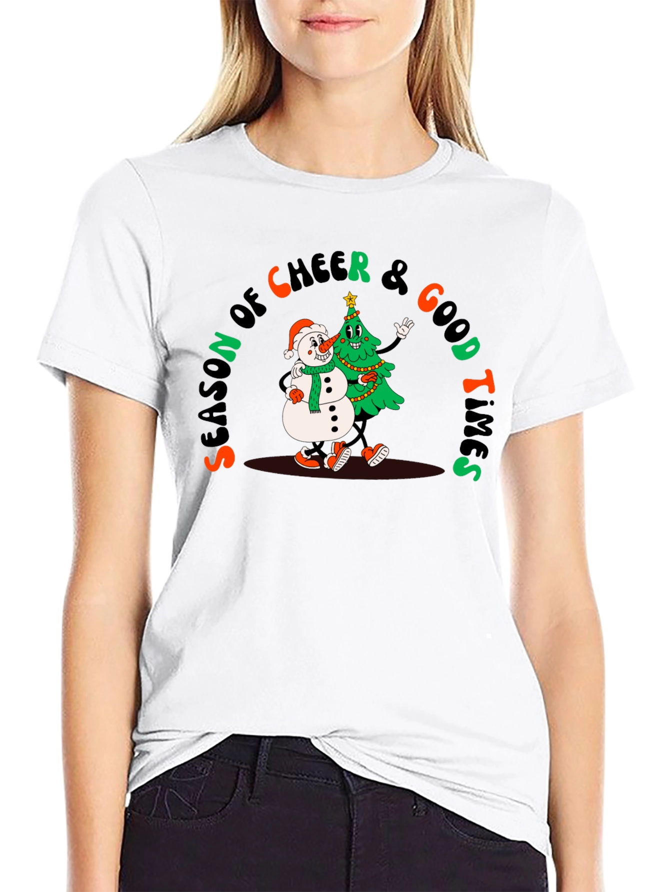 Festive Season of Cheer Graphic Tee