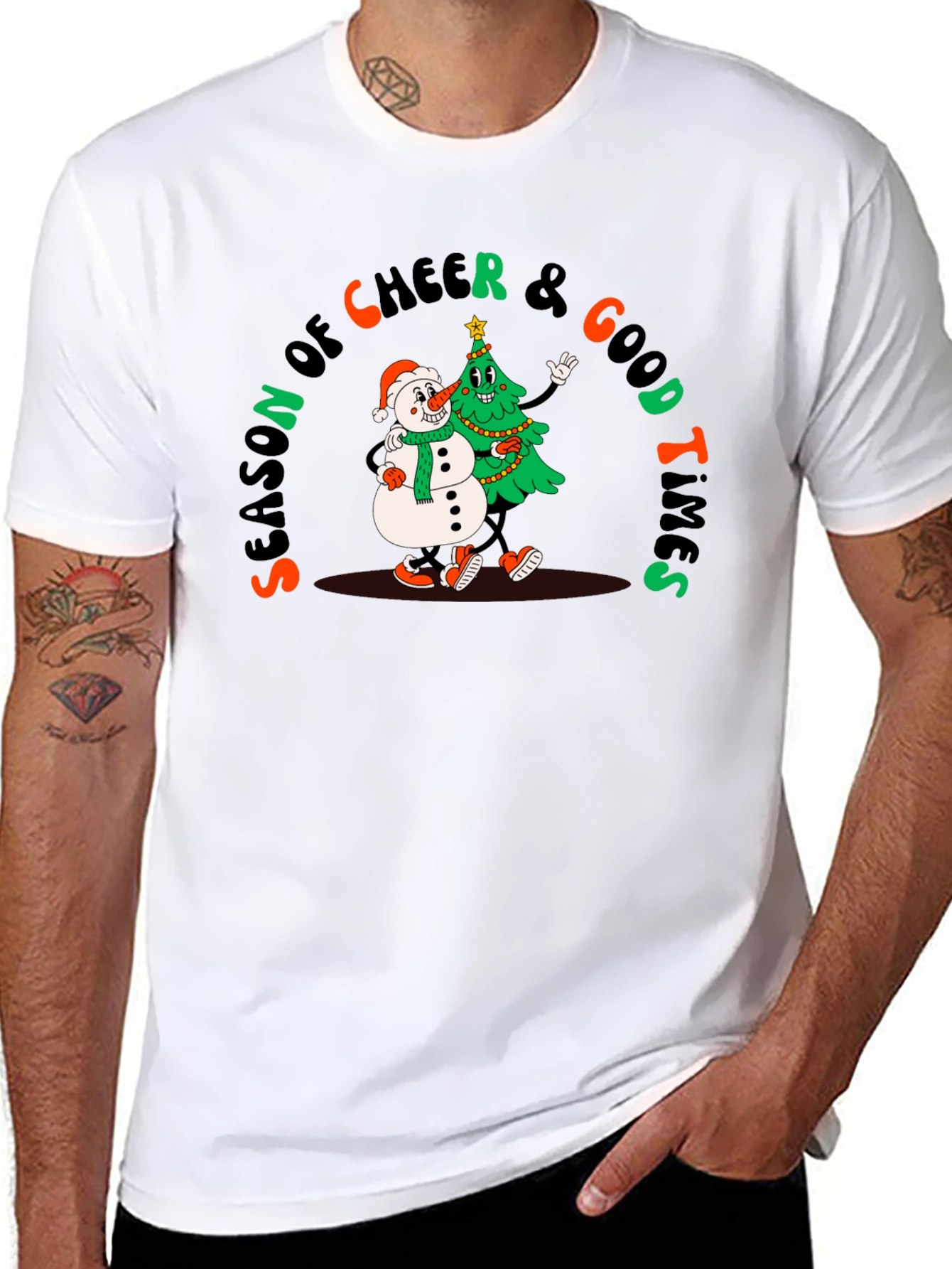 Festive Season of Cheer Graphic Tee
