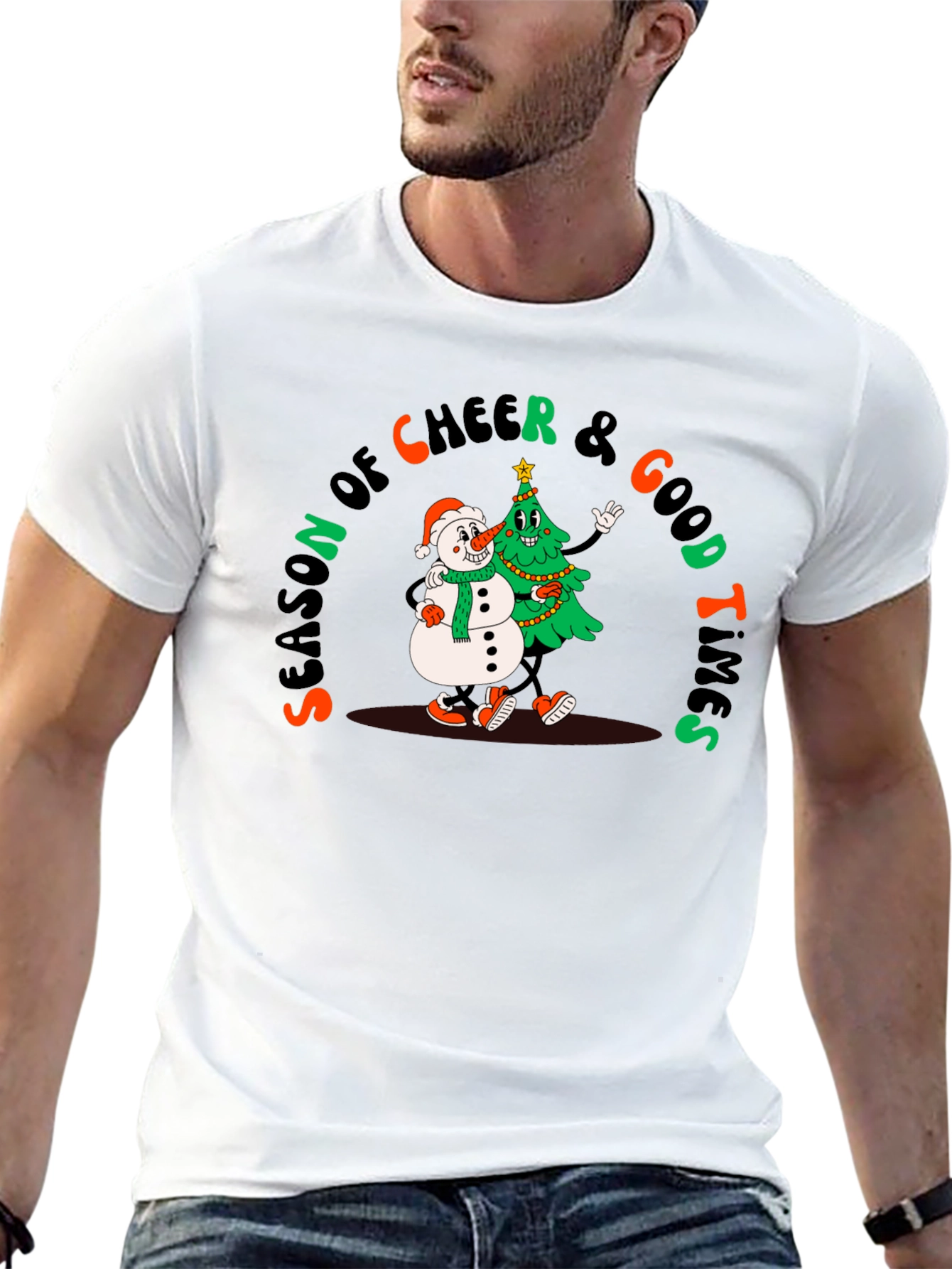 Festive Season of Cheer Graphic Tee