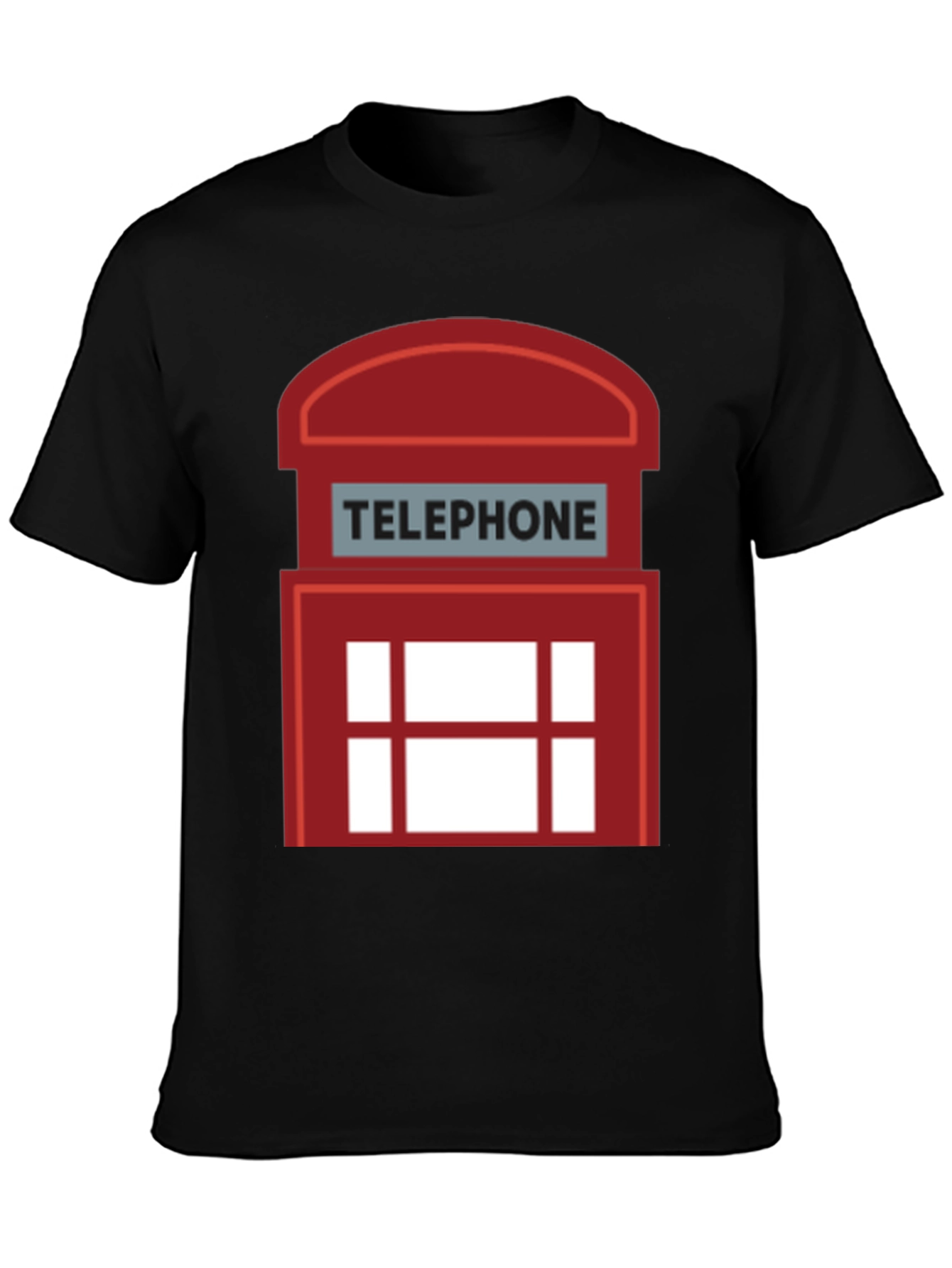 London Telephone Booth Graphic T-Shirt