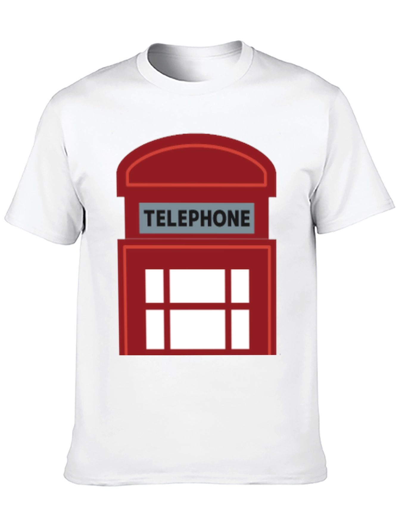 London Telephone Booth Graphic T-Shirt