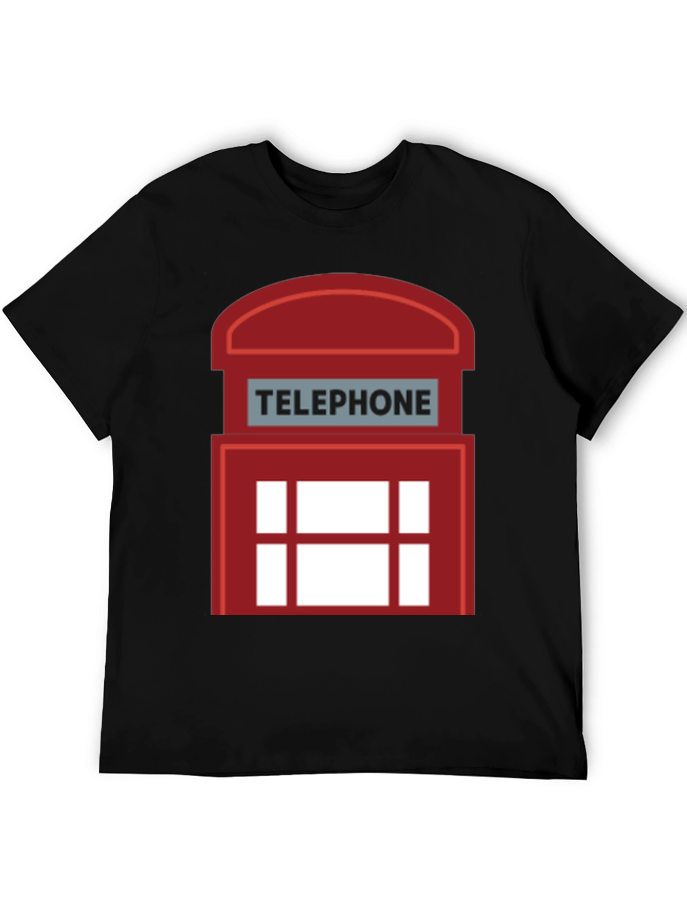 London Telephone Booth Graphic T-Shirt