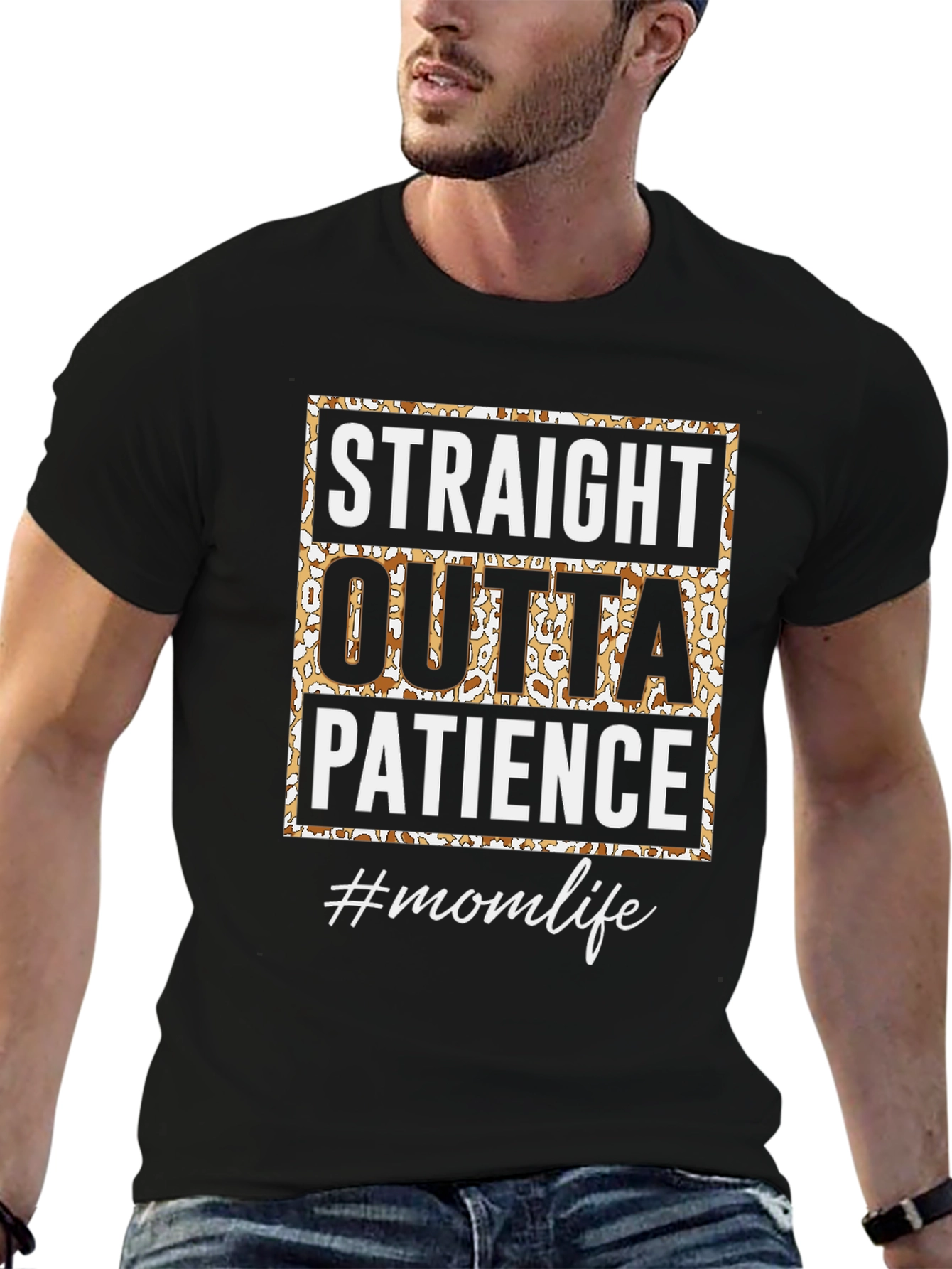 Straight Outta Patience Mom Life T-Shirt