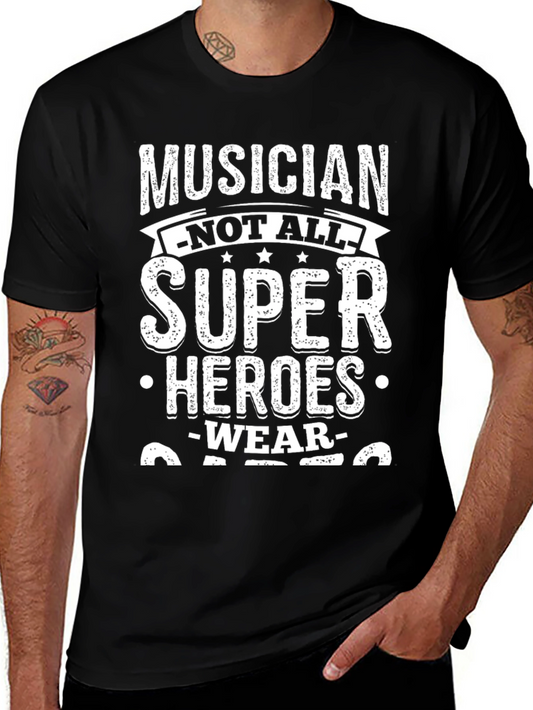 Musician Super Hero T-Shirt