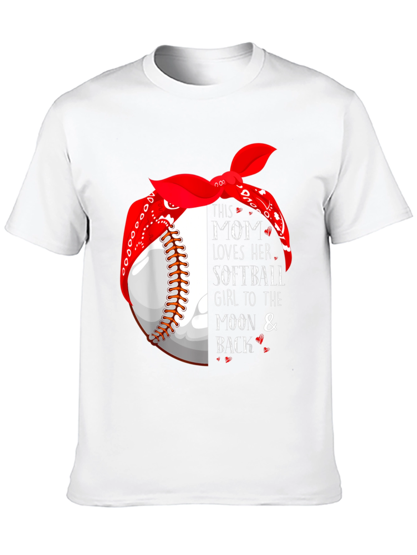 Mom Loves Softball T-Shirt