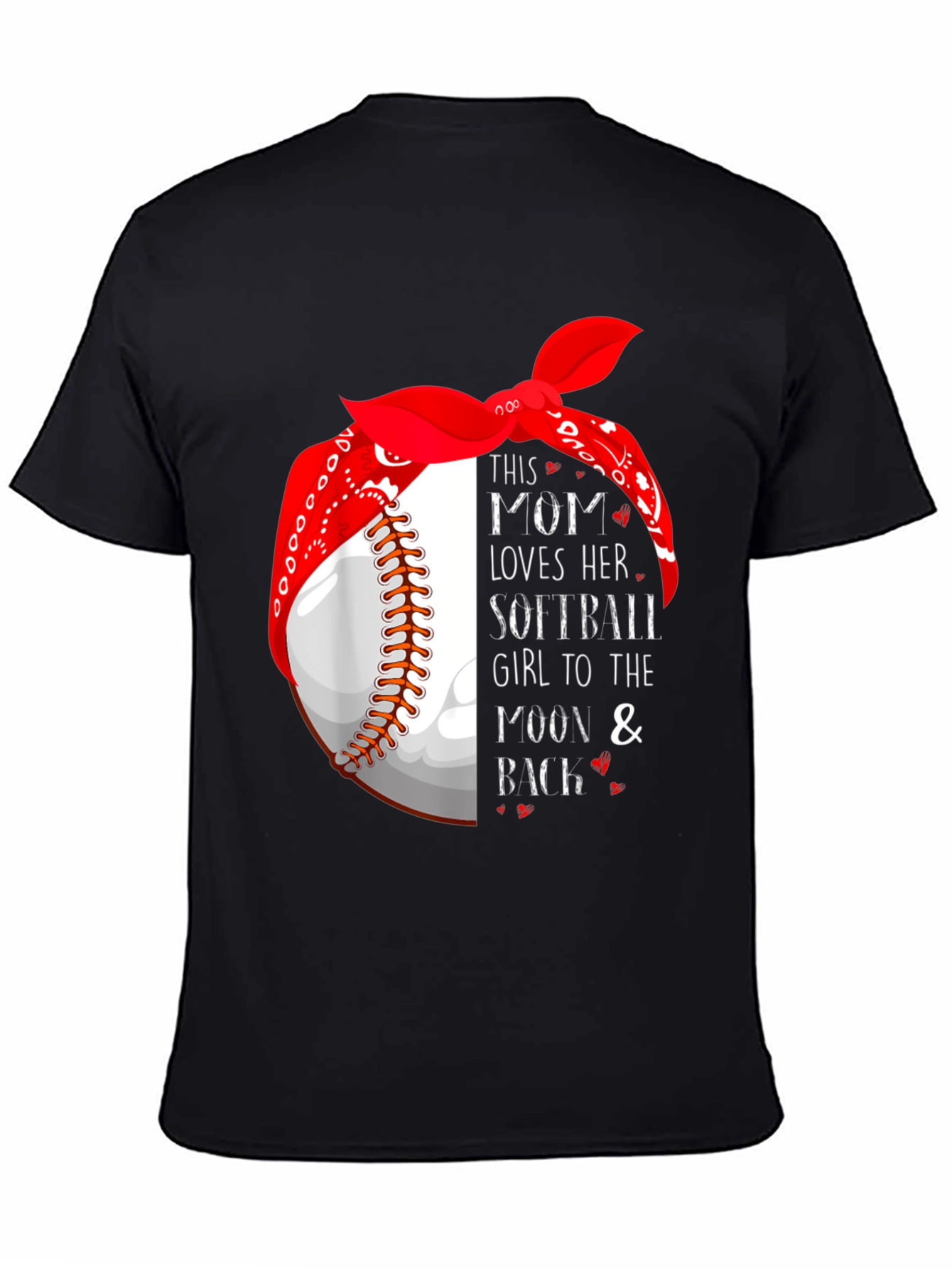 Mom Loves Softball T-Shirt
